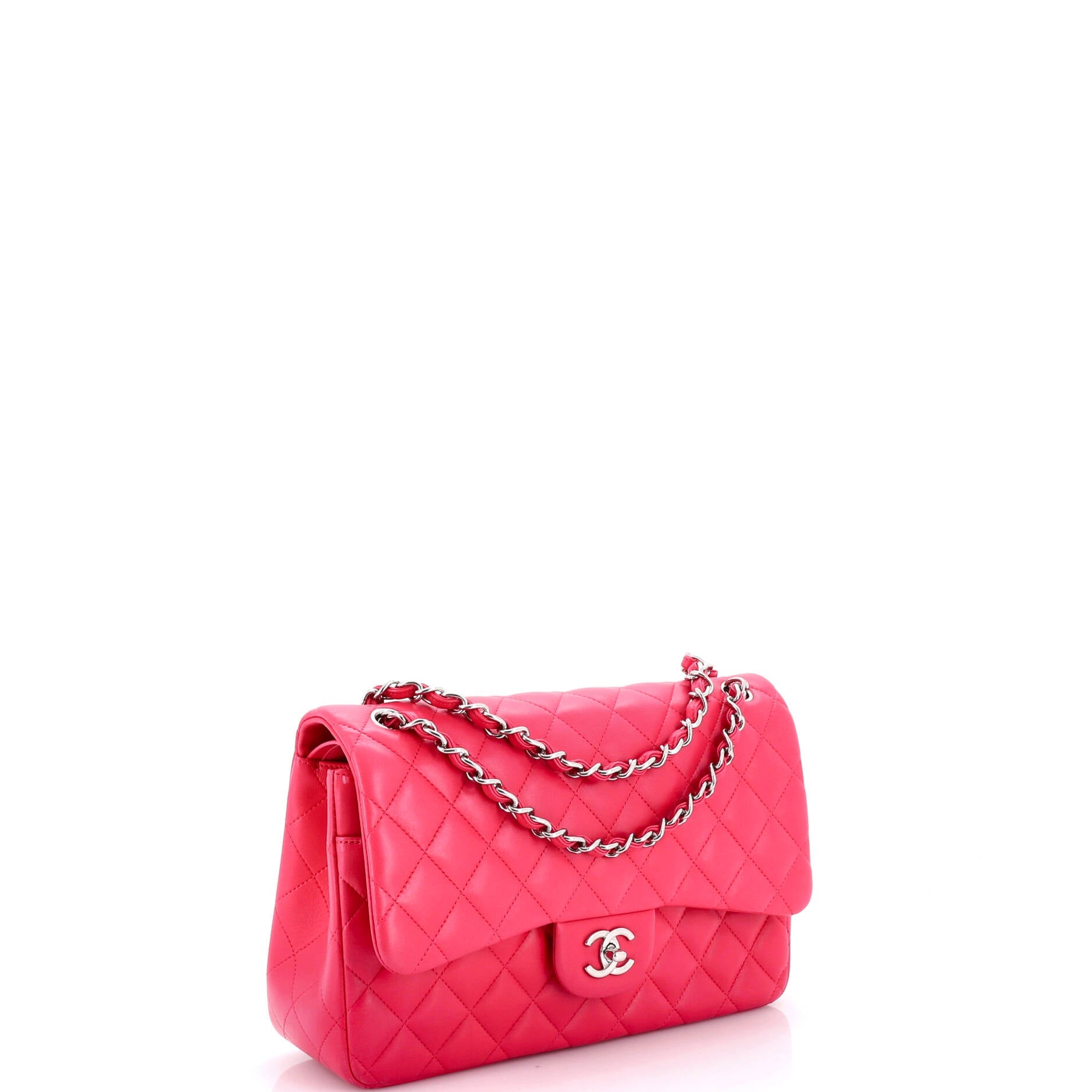 Classic Double Flap Bag Quilted Lambskin Jumbo