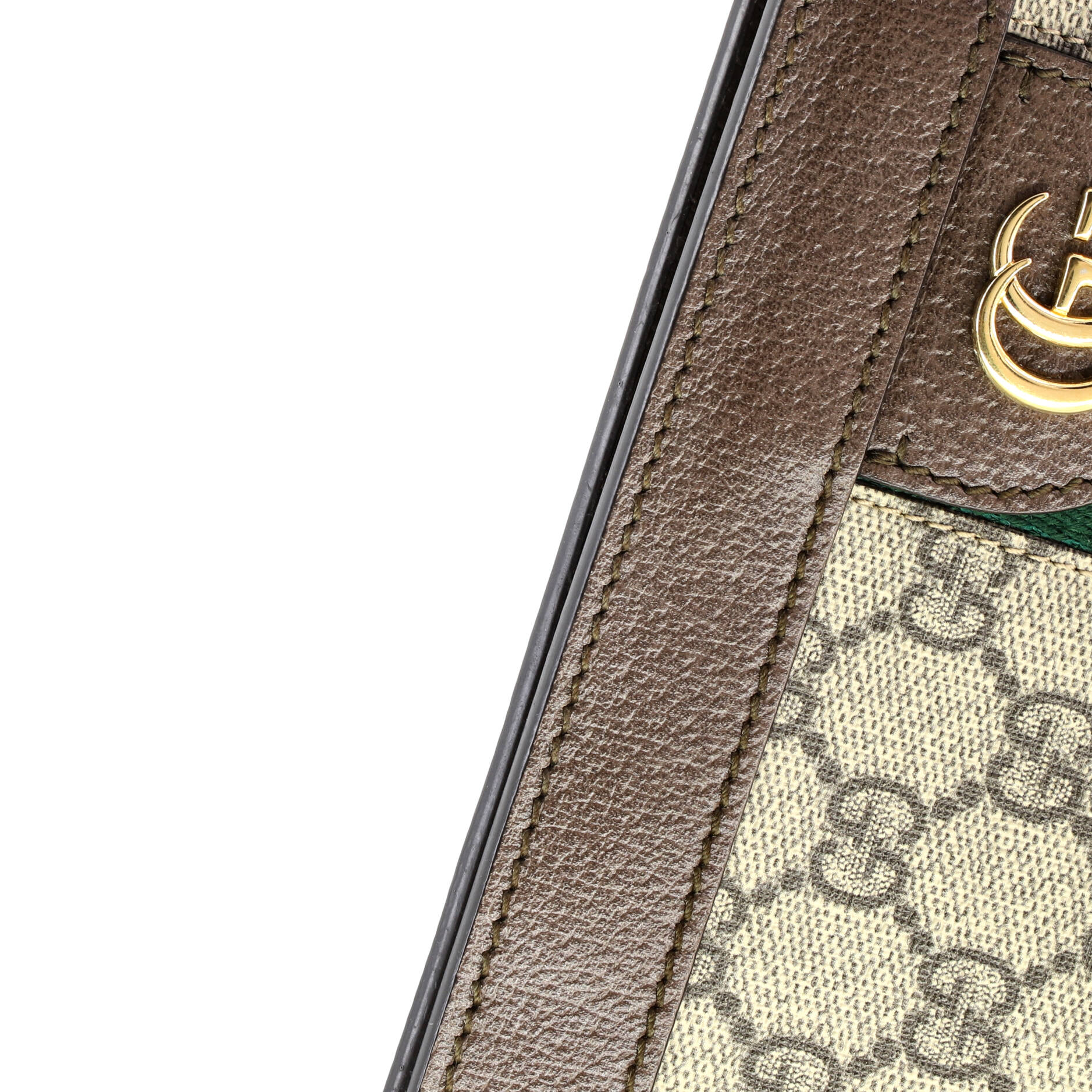 Ophidia Chain Shoulder Bag GG Coated Canvas Small