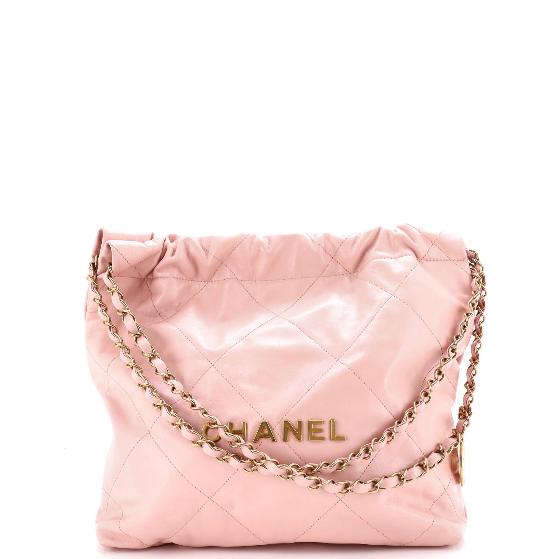 22 Chain Hobo Quilted Calfskin Small