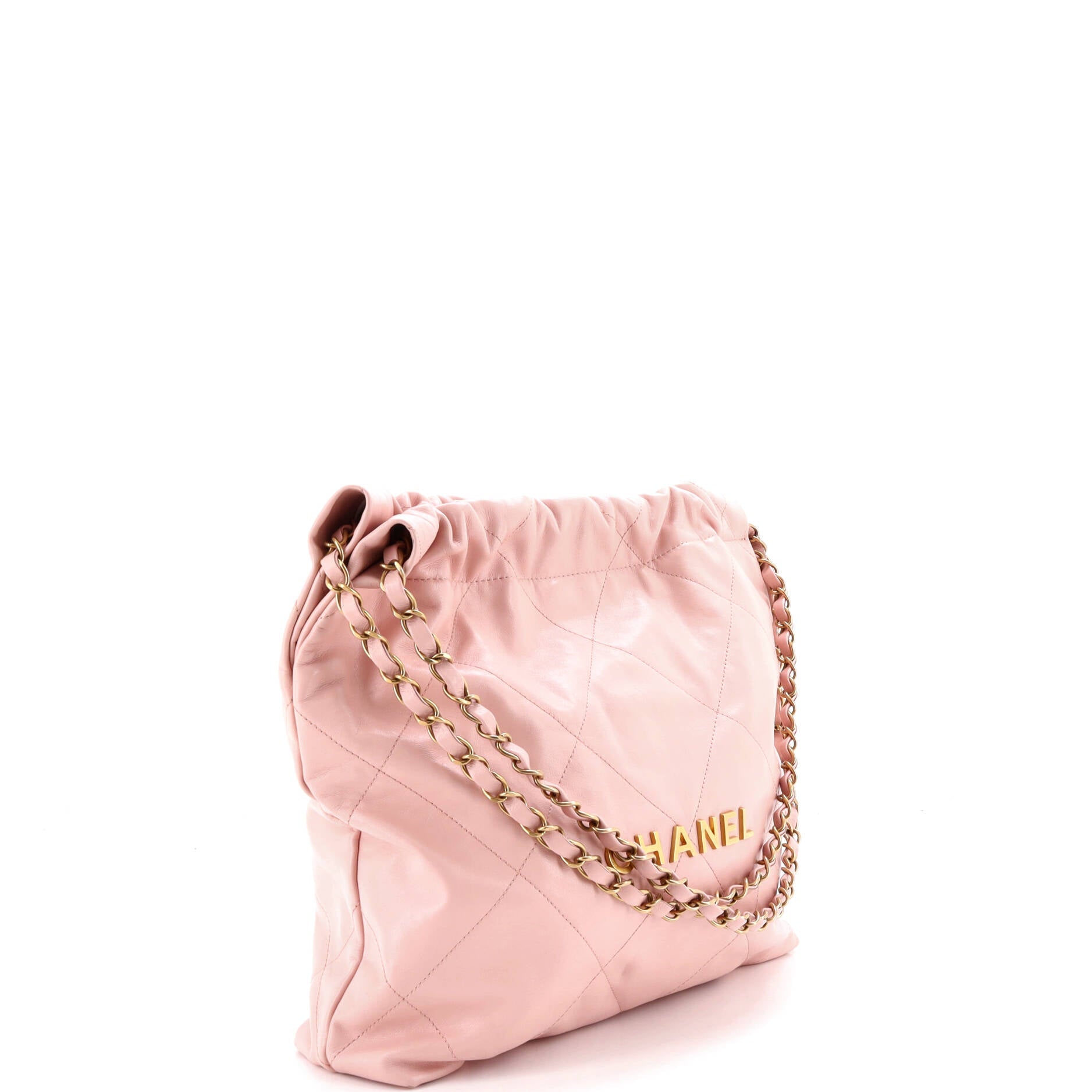 22 Chain Hobo Quilted Calfskin Small