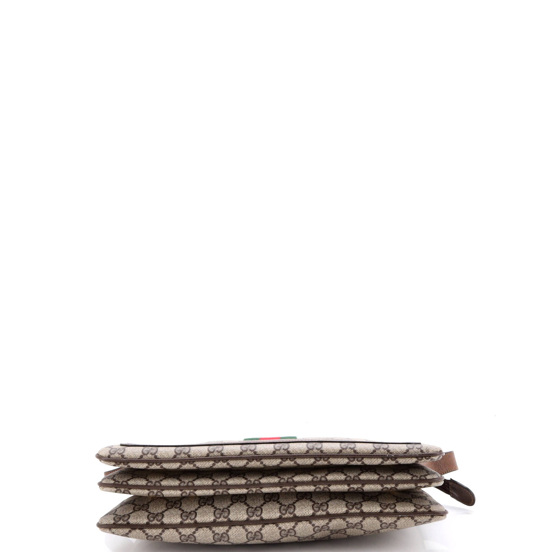 Ophidia Zip Shoulder Bag GG Coated Canvas Medium