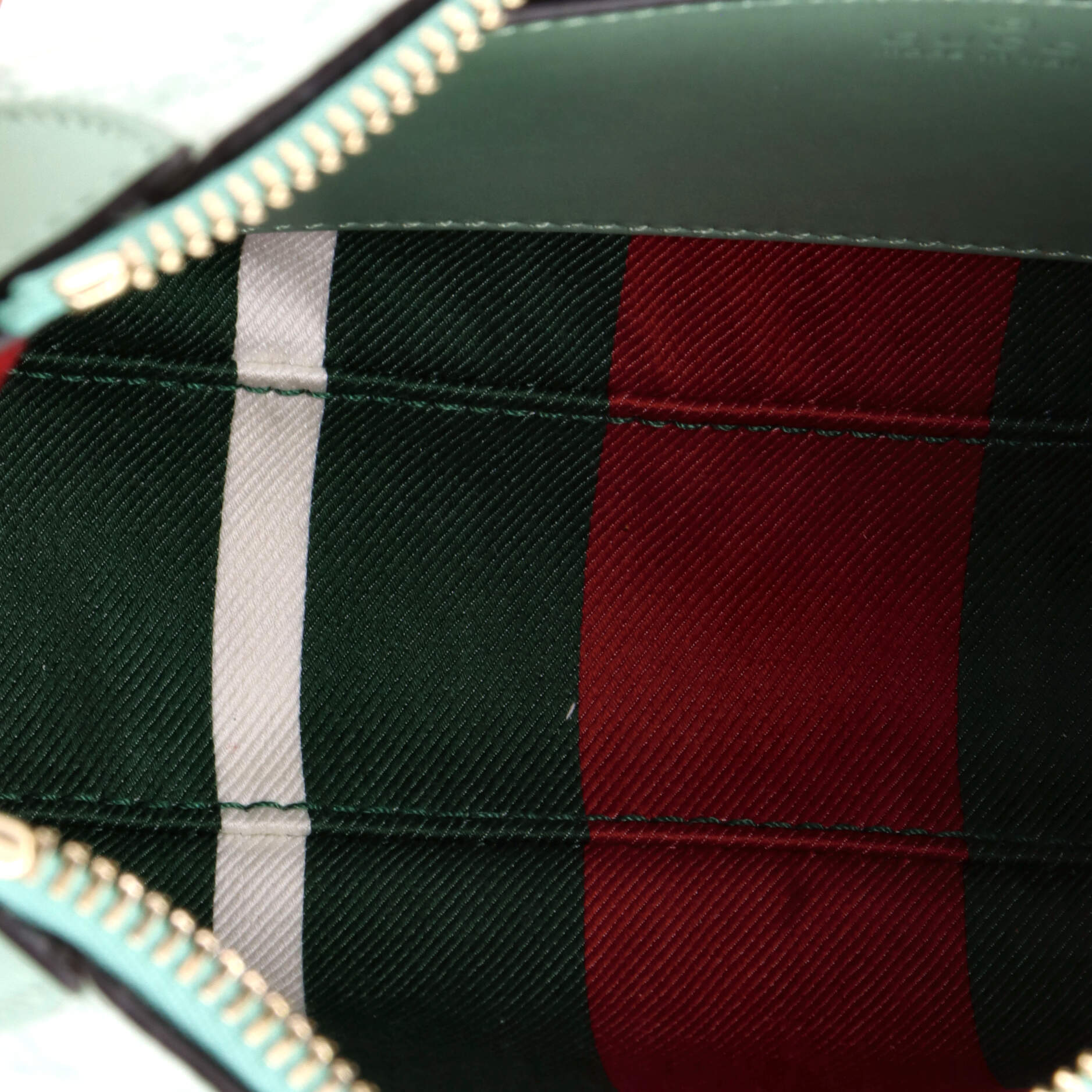 Emblem Shoulder Bag GG Coated Canvas with Leather Small