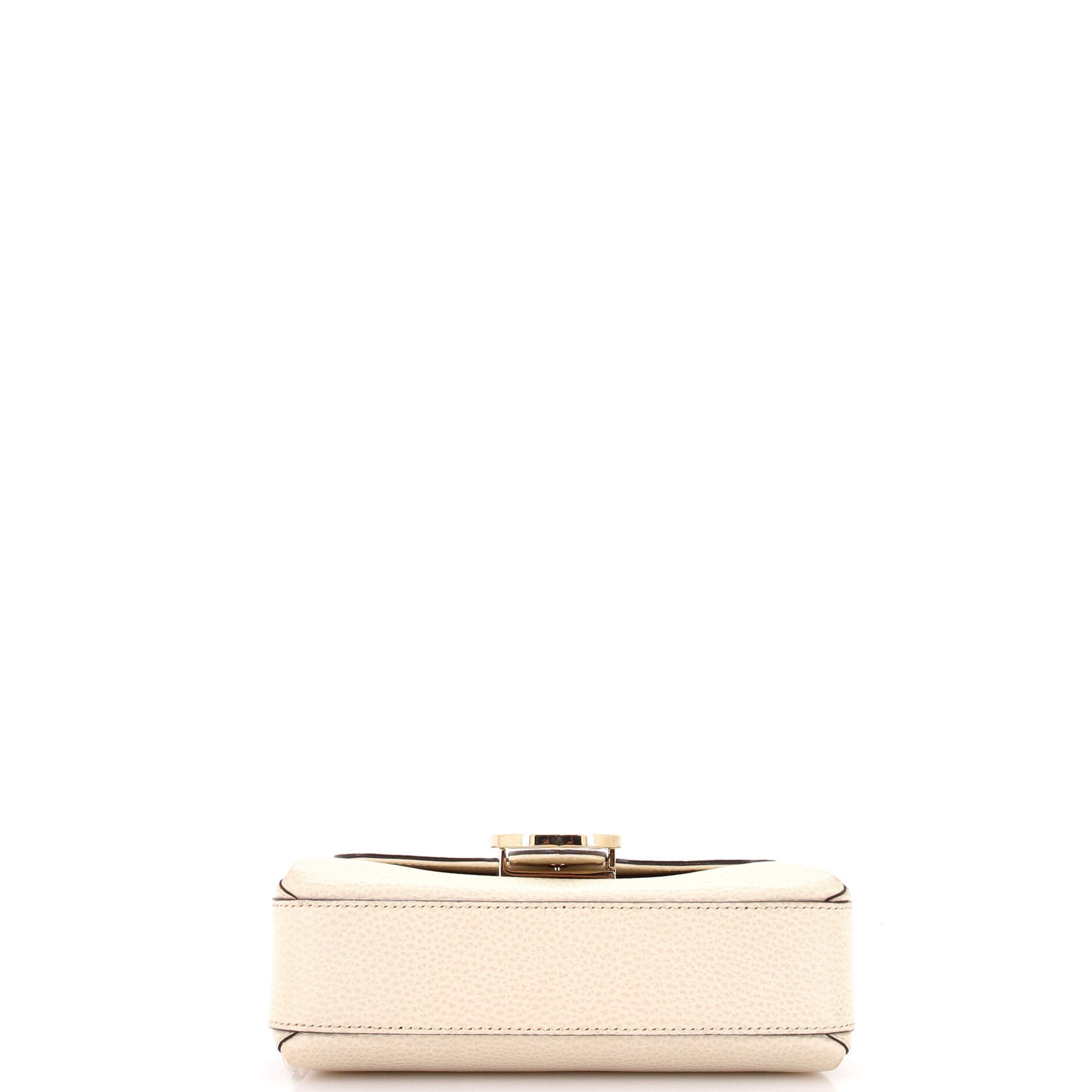 Interlocking Chain Crossbody Bag Leather Small