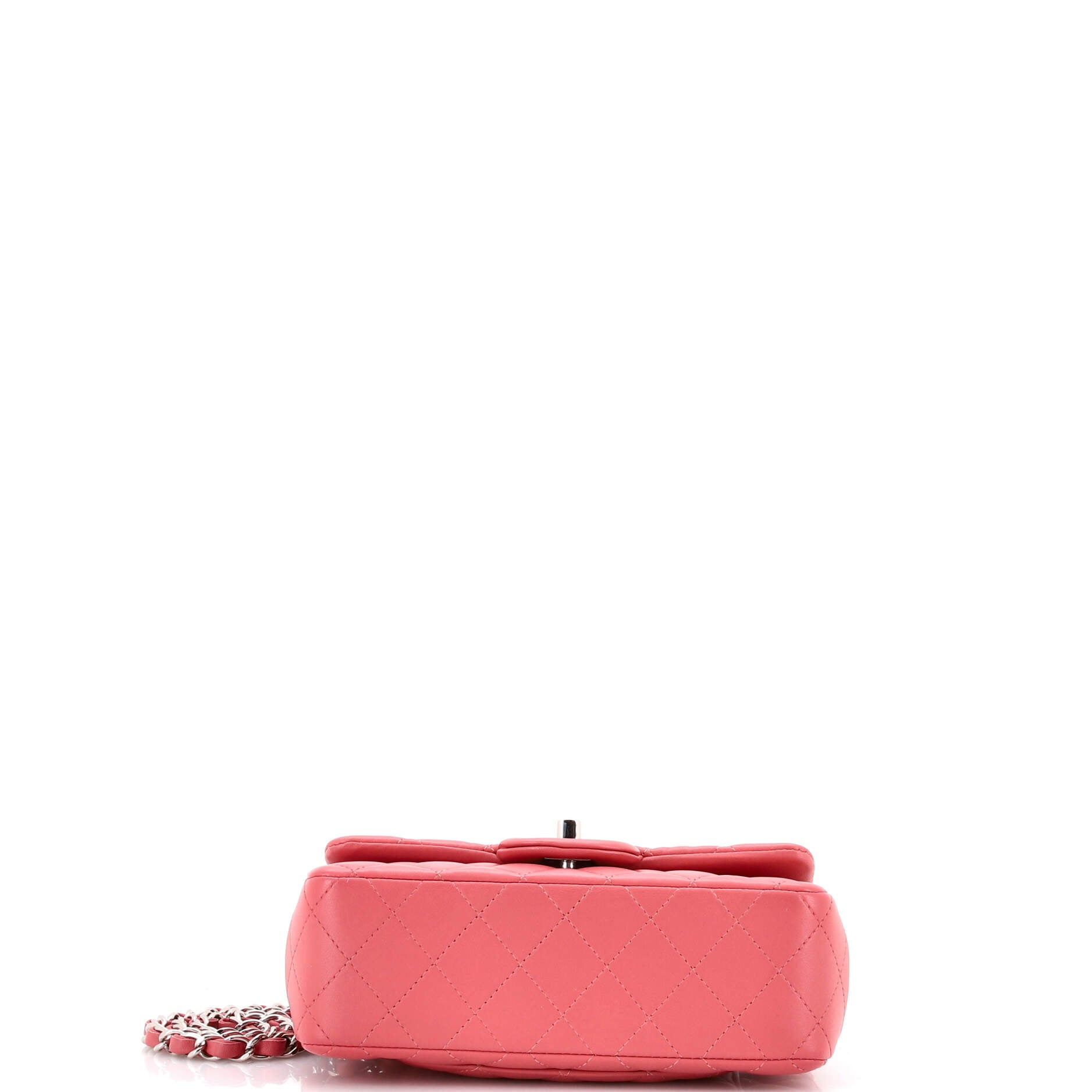 Classic Single Flap Bag Quilted Lambskin Mini