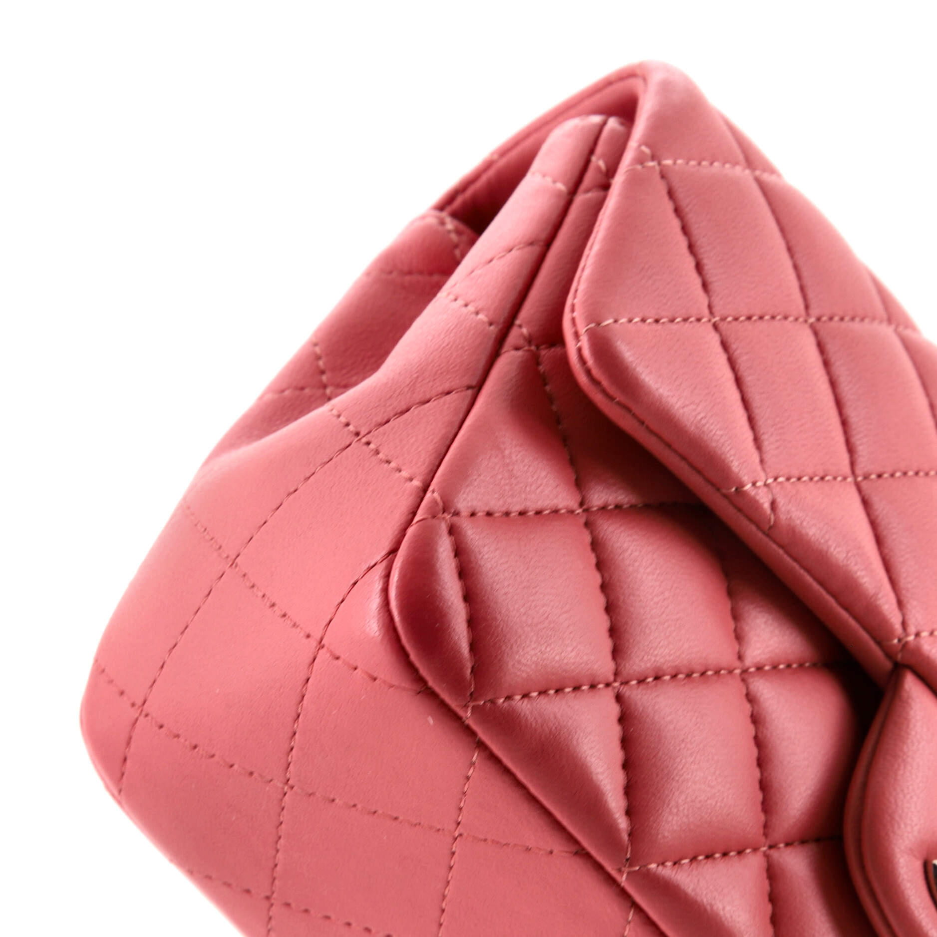 Classic Single Flap Bag Quilted Lambskin Mini