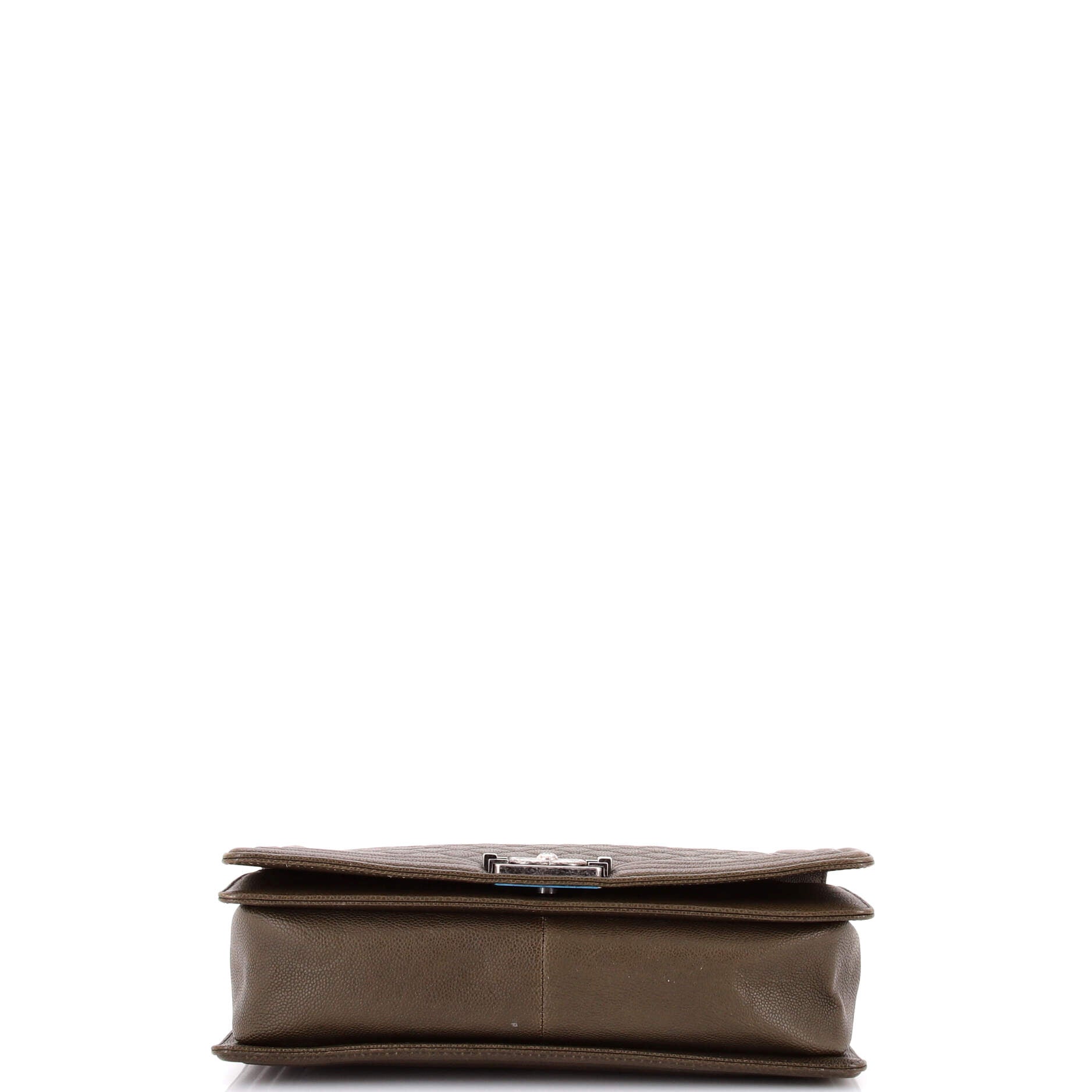 Boy Flap Bag Quilted Caviar New Medium