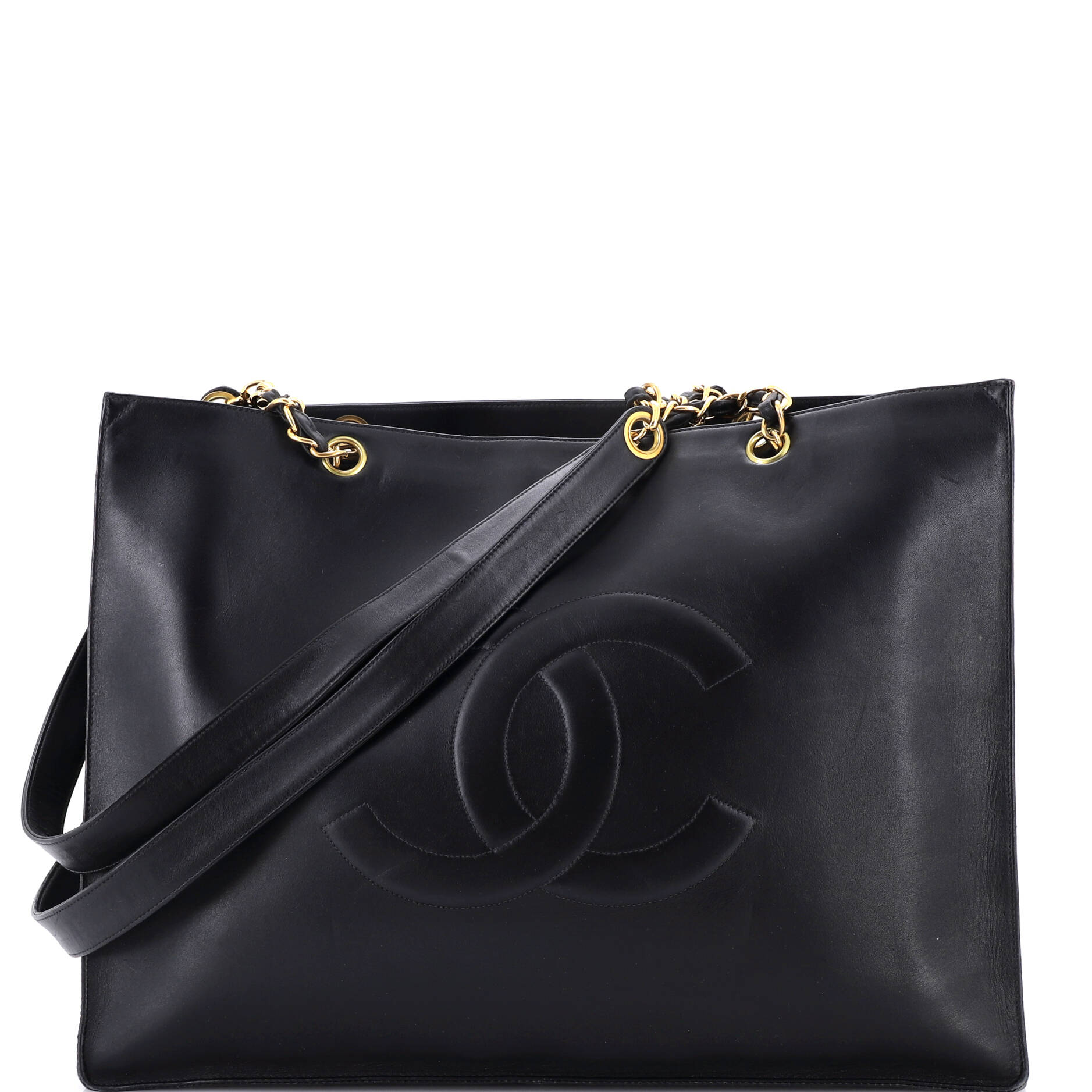Vintage CC Chain Tote Lambskin XL