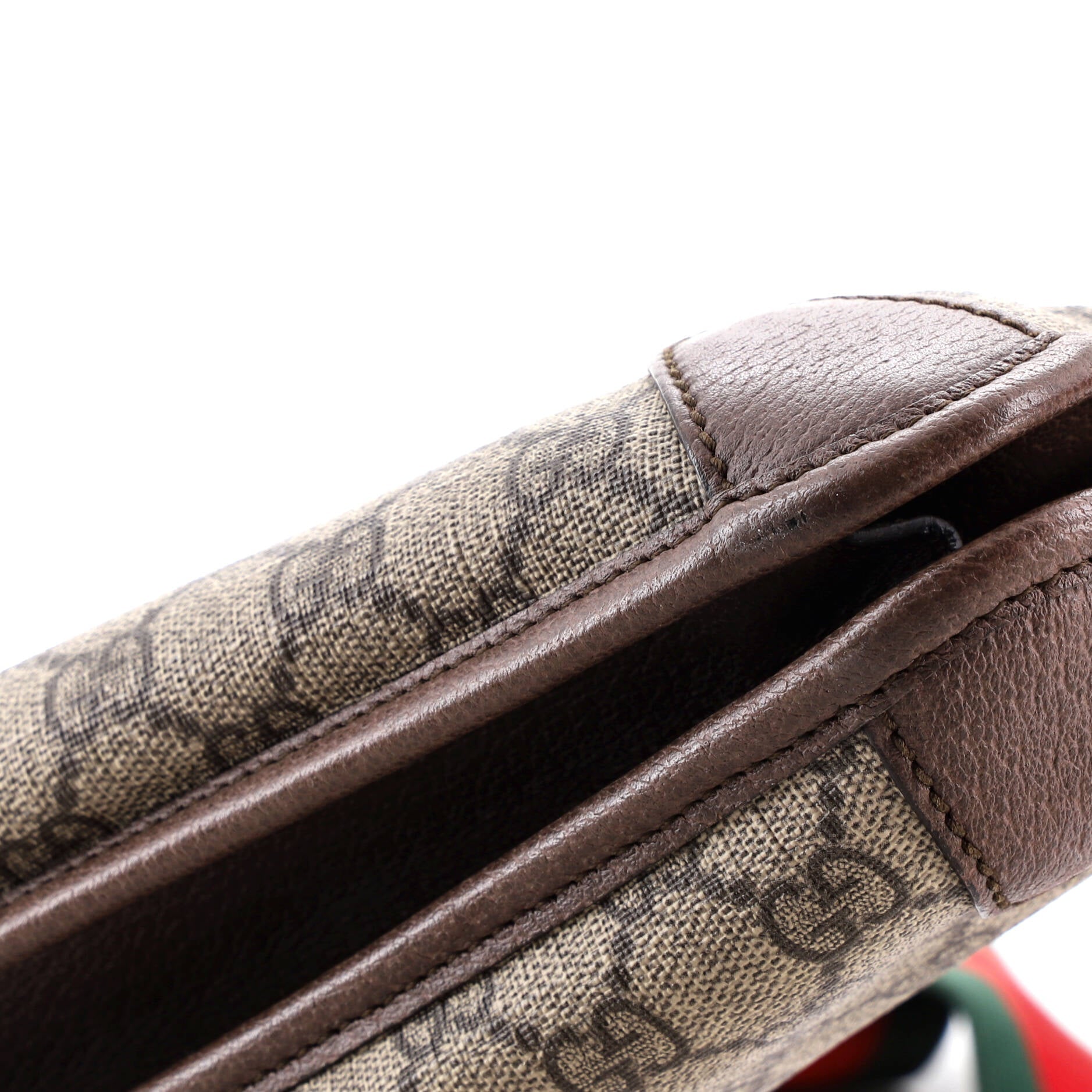 Neo Vintage Flap Messenger GG Coated Canvas Medium