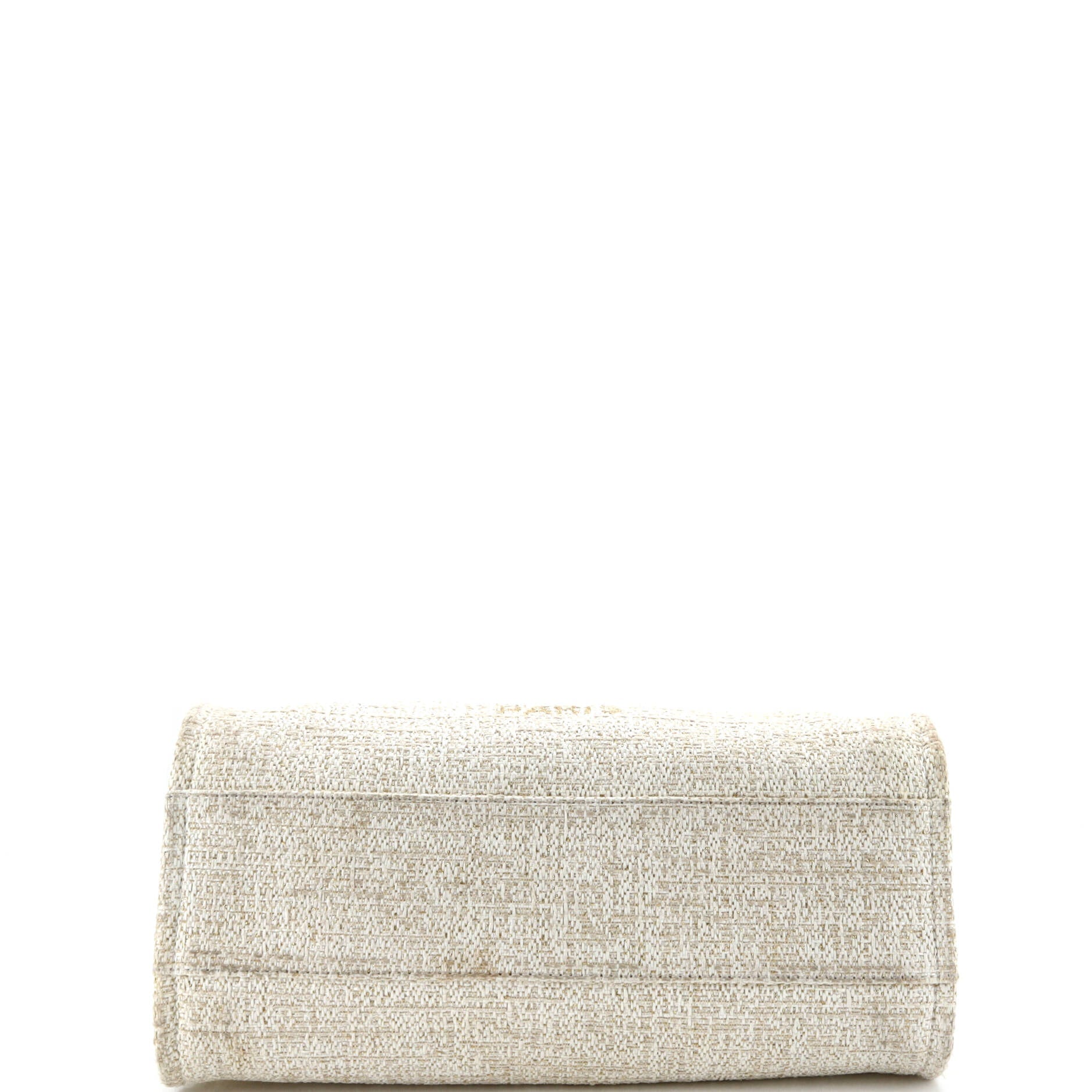 Deauville Tote Raffia with Glitter Detail Small