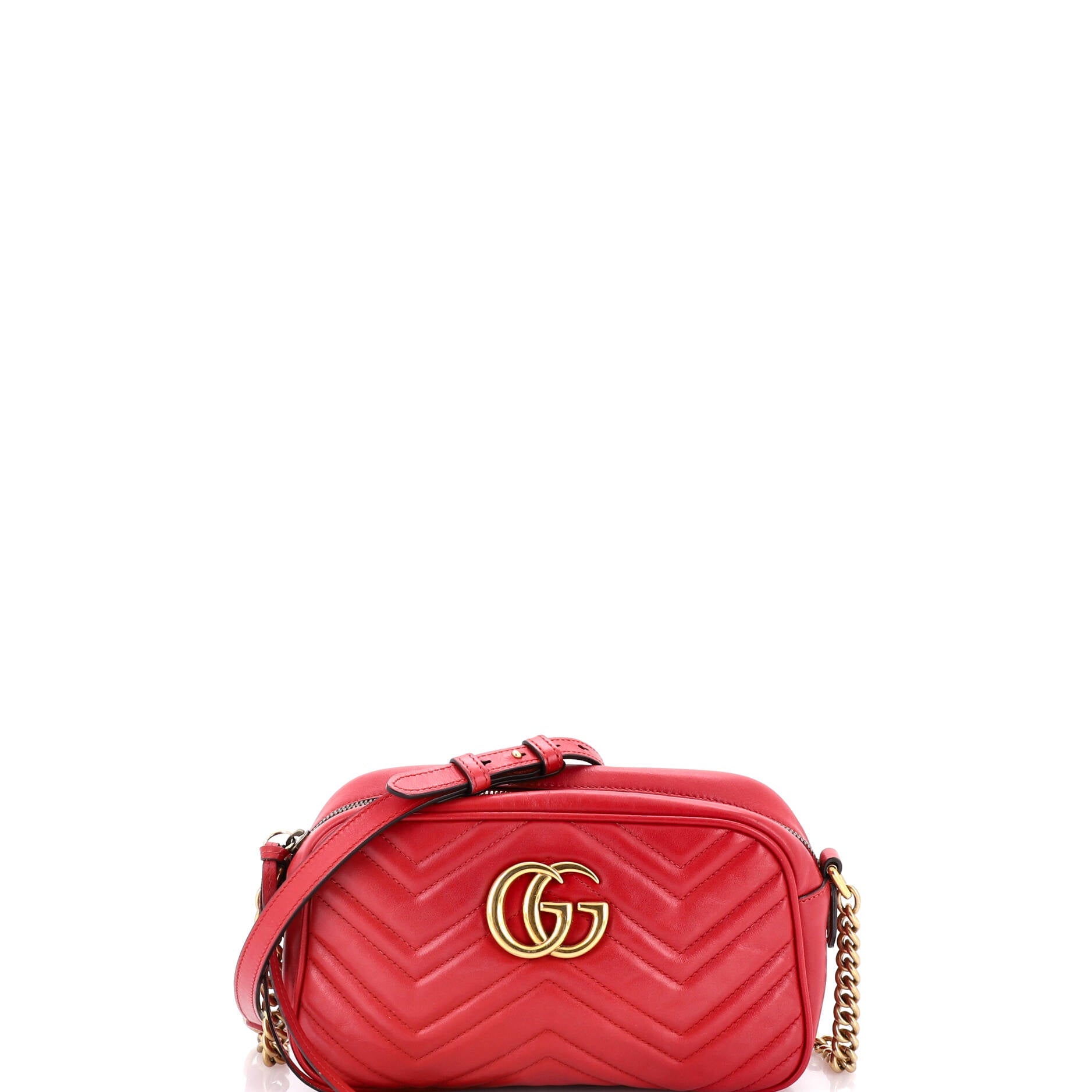 GG Marmont Shoulder Bag Matelasse Leather Small