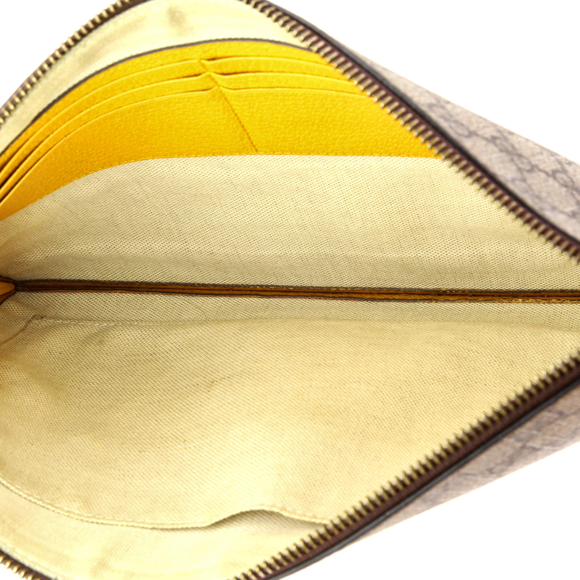 Neo Vintage Wristlet Pouch GG Coated Canvas