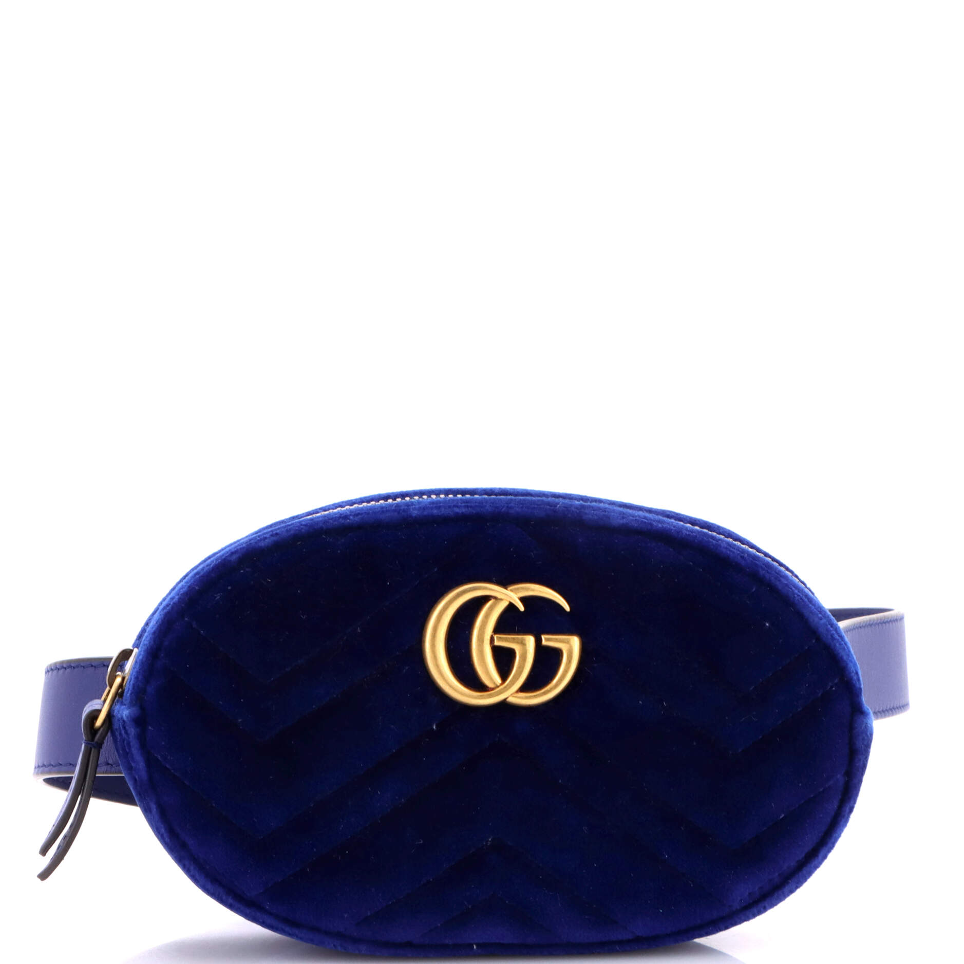 GG Marmont Belt Bag Matelasse Velvet