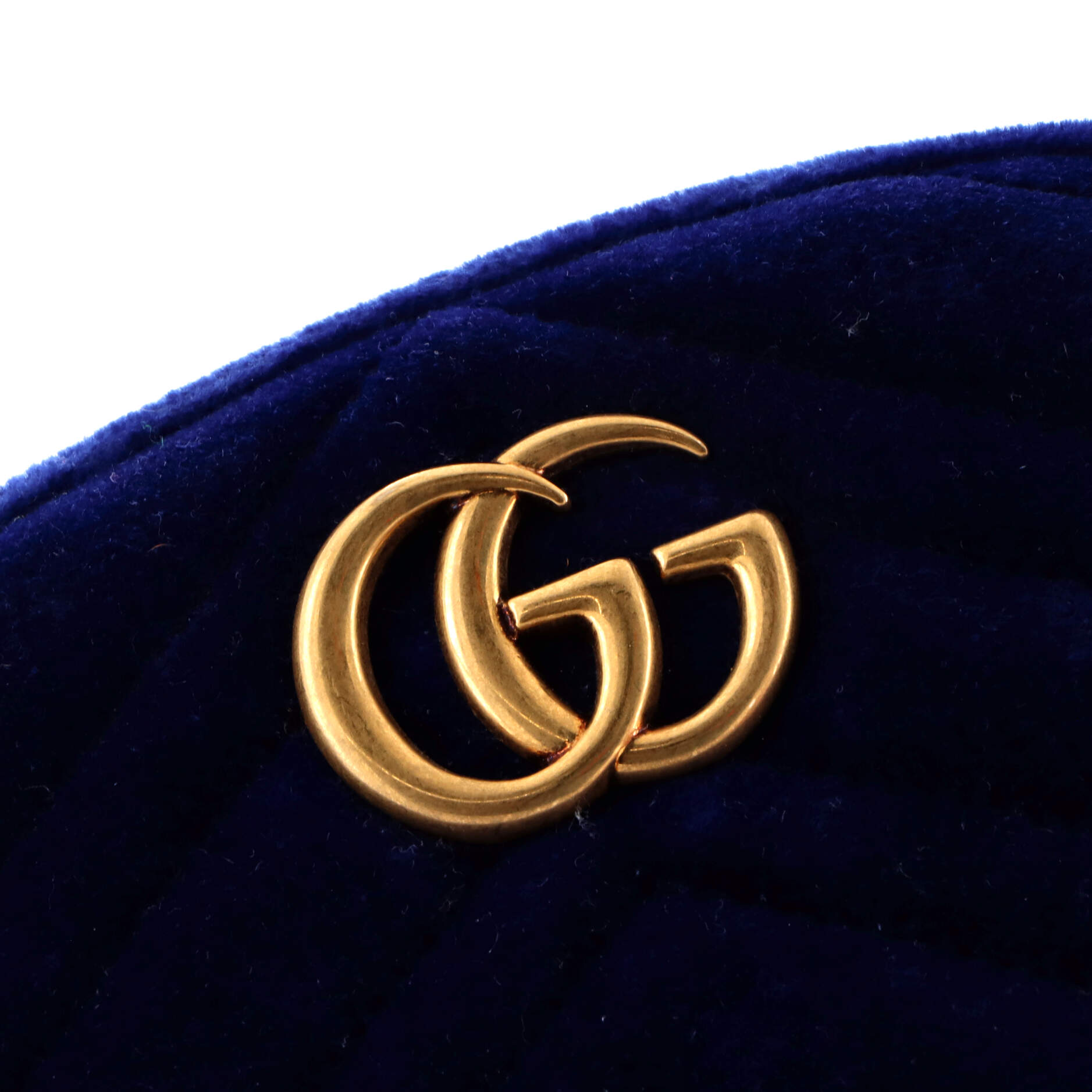 GG Marmont Belt Bag Matelasse Velvet