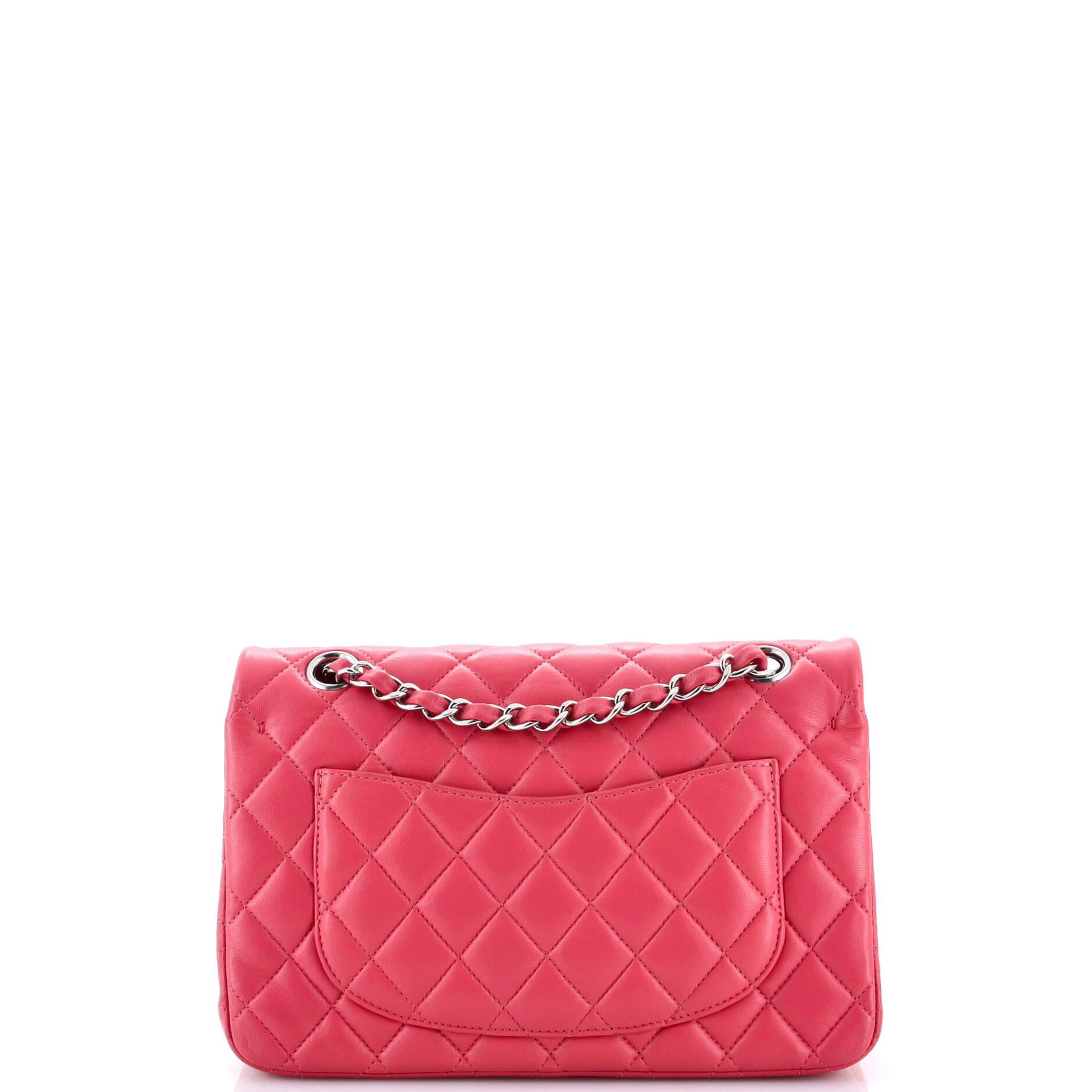 Classic Double Flap Bag Quilted Lambskin Small