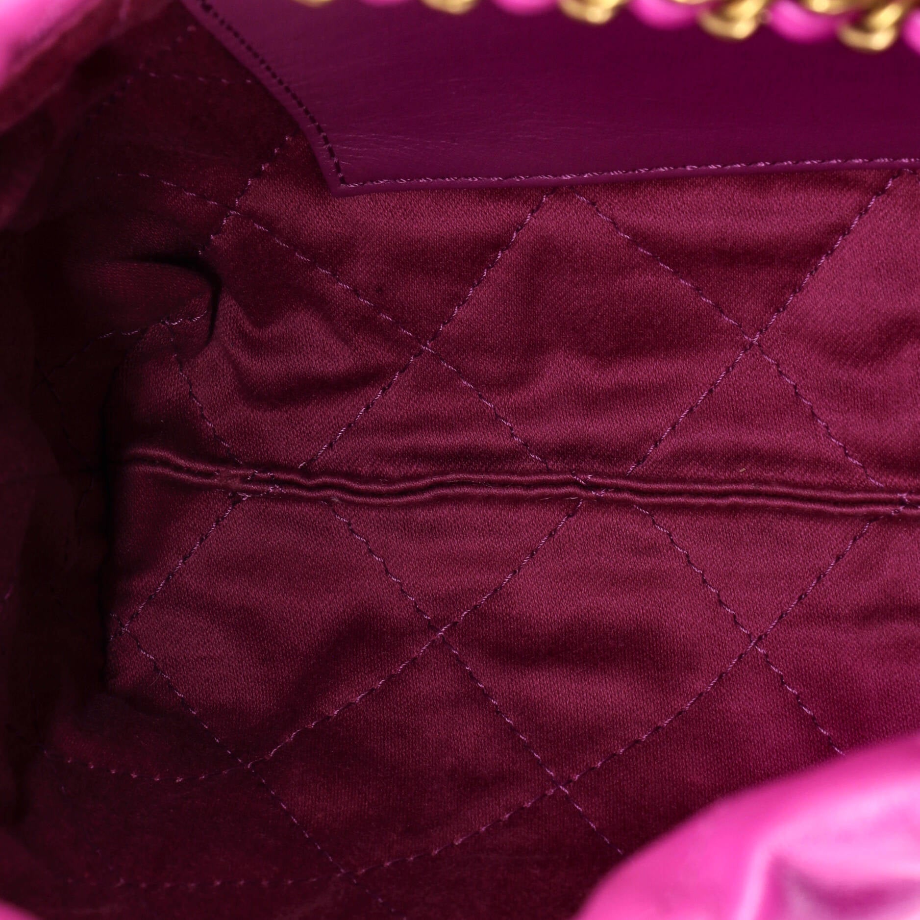 22 Chain Hobo Quilted Calfskin Mini