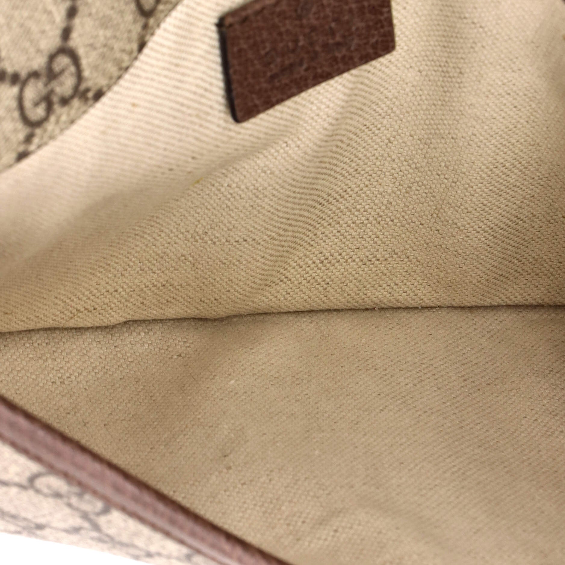 Neo Vintage Flap Belt Bag GG Coated Canvas