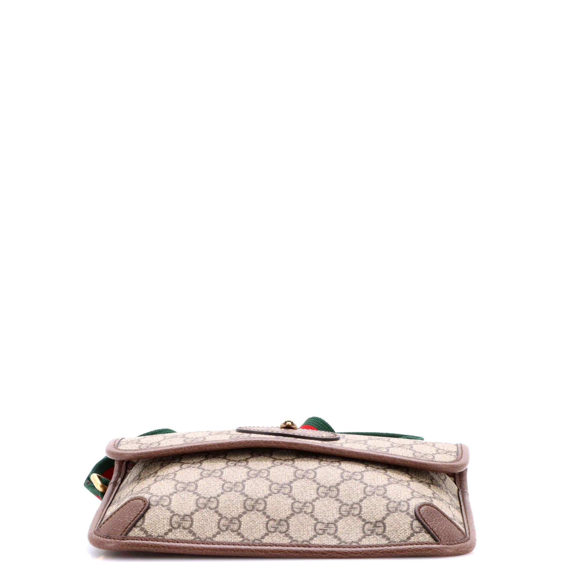 Neo Vintage Flap Belt Bag GG Coated Canvas