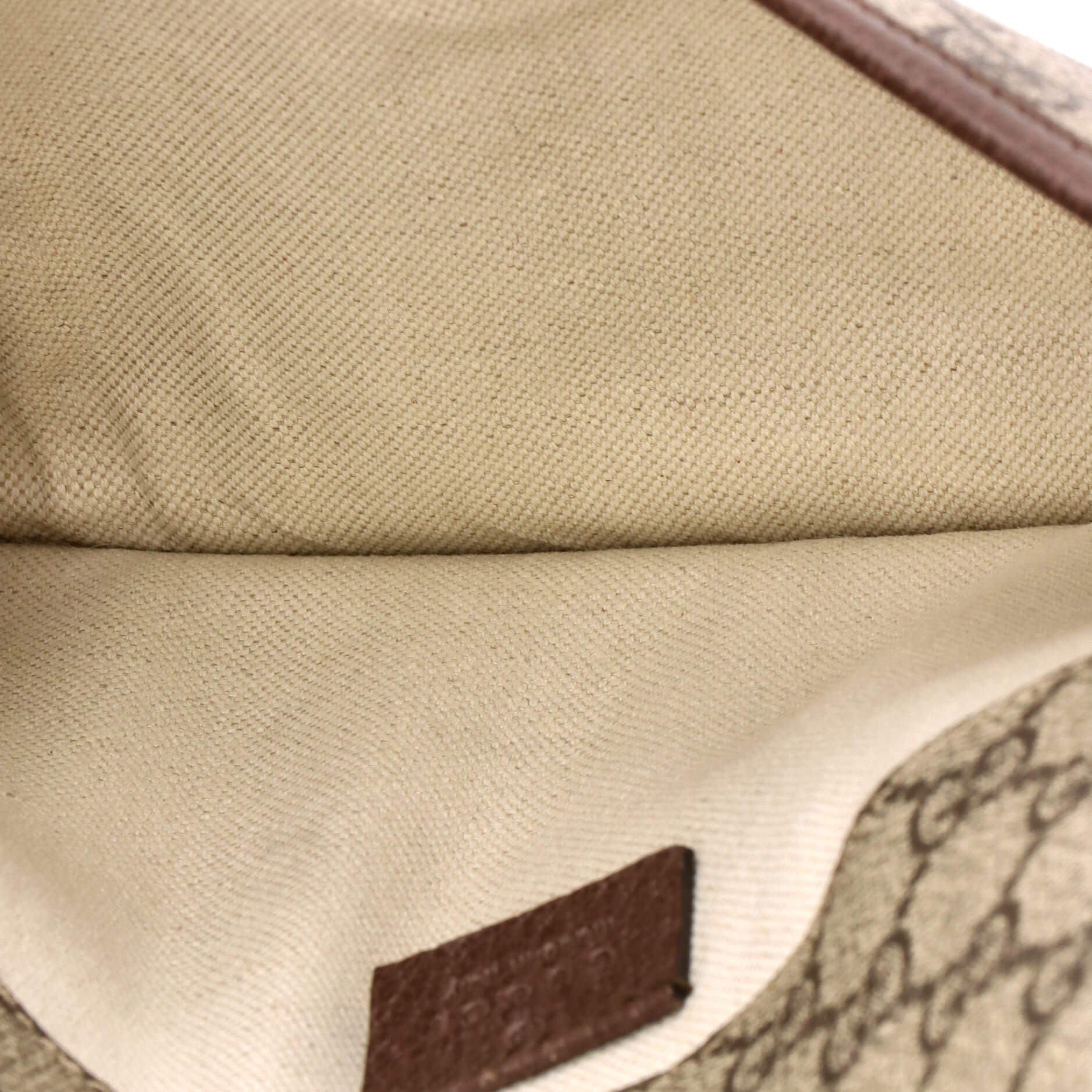 Neo Vintage Flap Belt Bag GG Coated Canvas