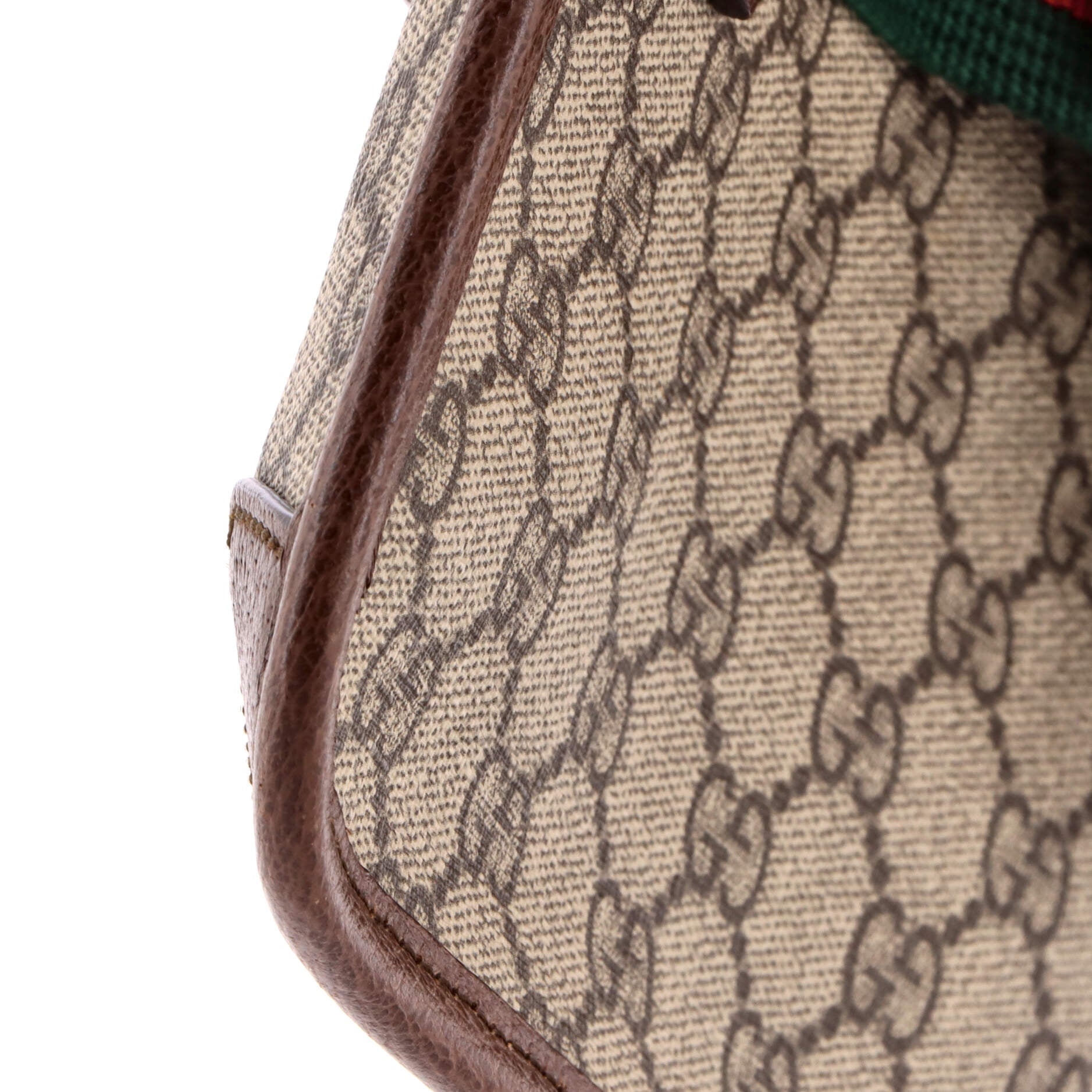 Neo Vintage Flap Belt Bag GG Coated Canvas
