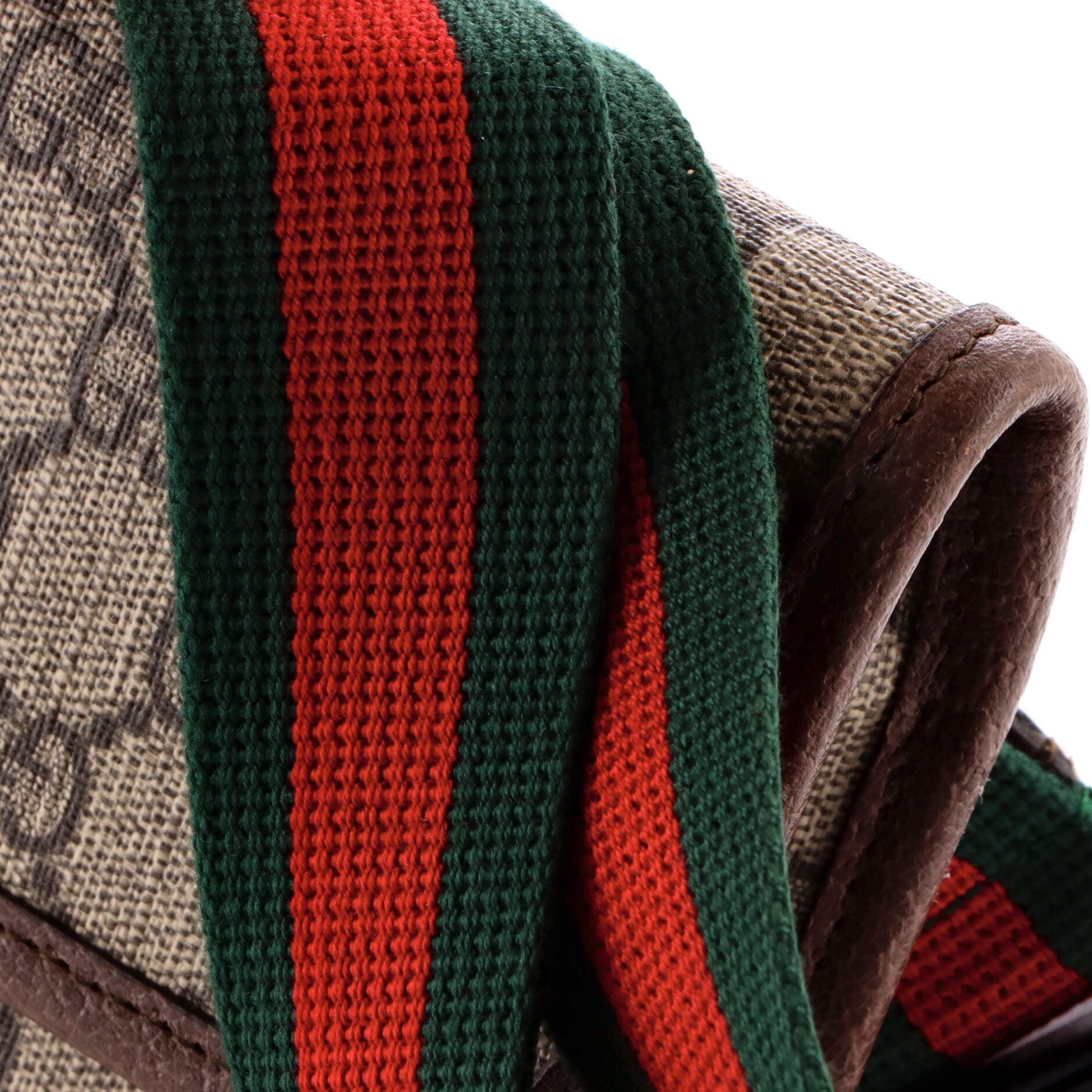 Neo Vintage Flap Belt Bag GG Coated Canvas