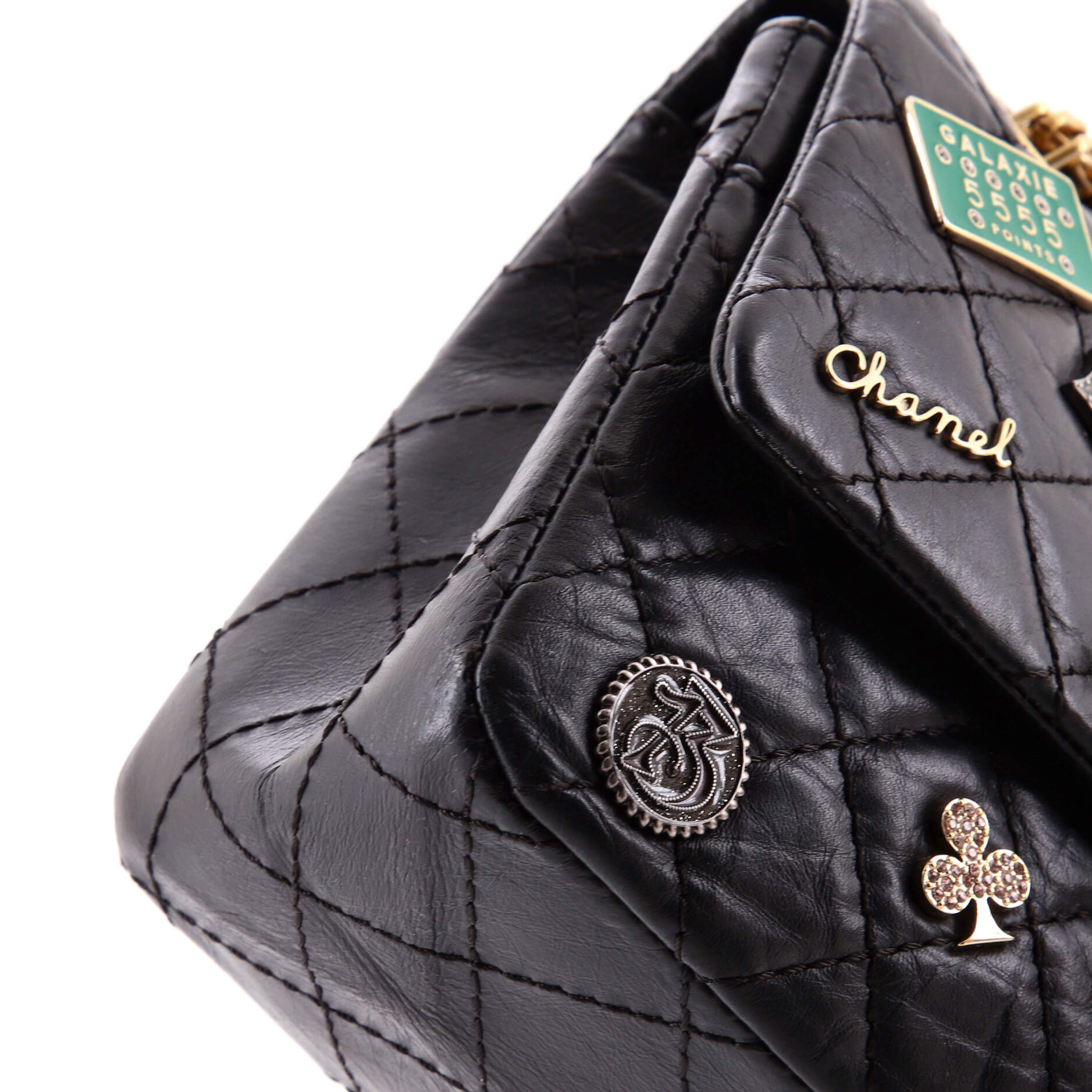 Lucky Charms Reissue 2.55 Flap Bag Quilted Aged Calfskin 225