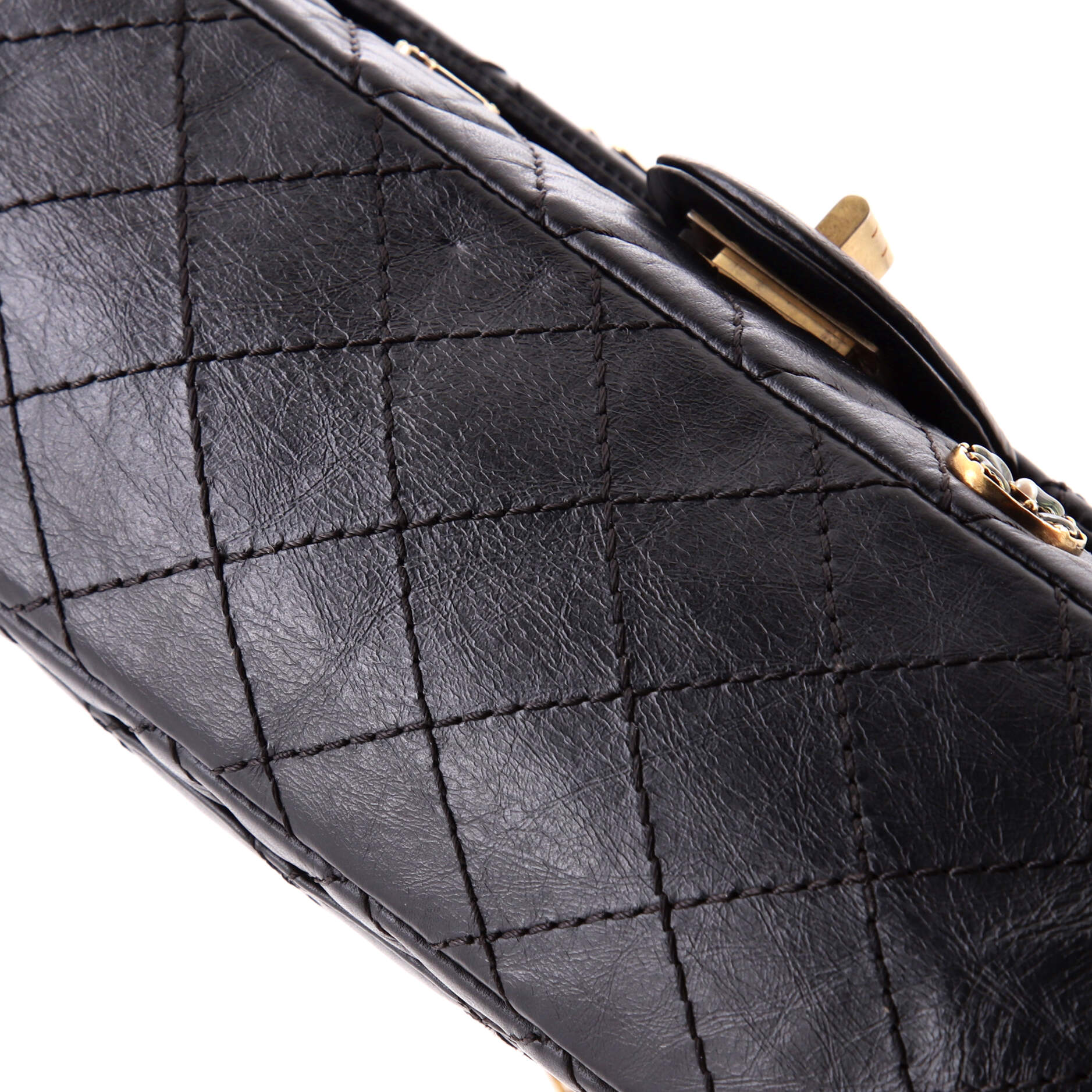 Lucky Charms Reissue 2.55 Flap Bag Quilted Aged Calfskin 225