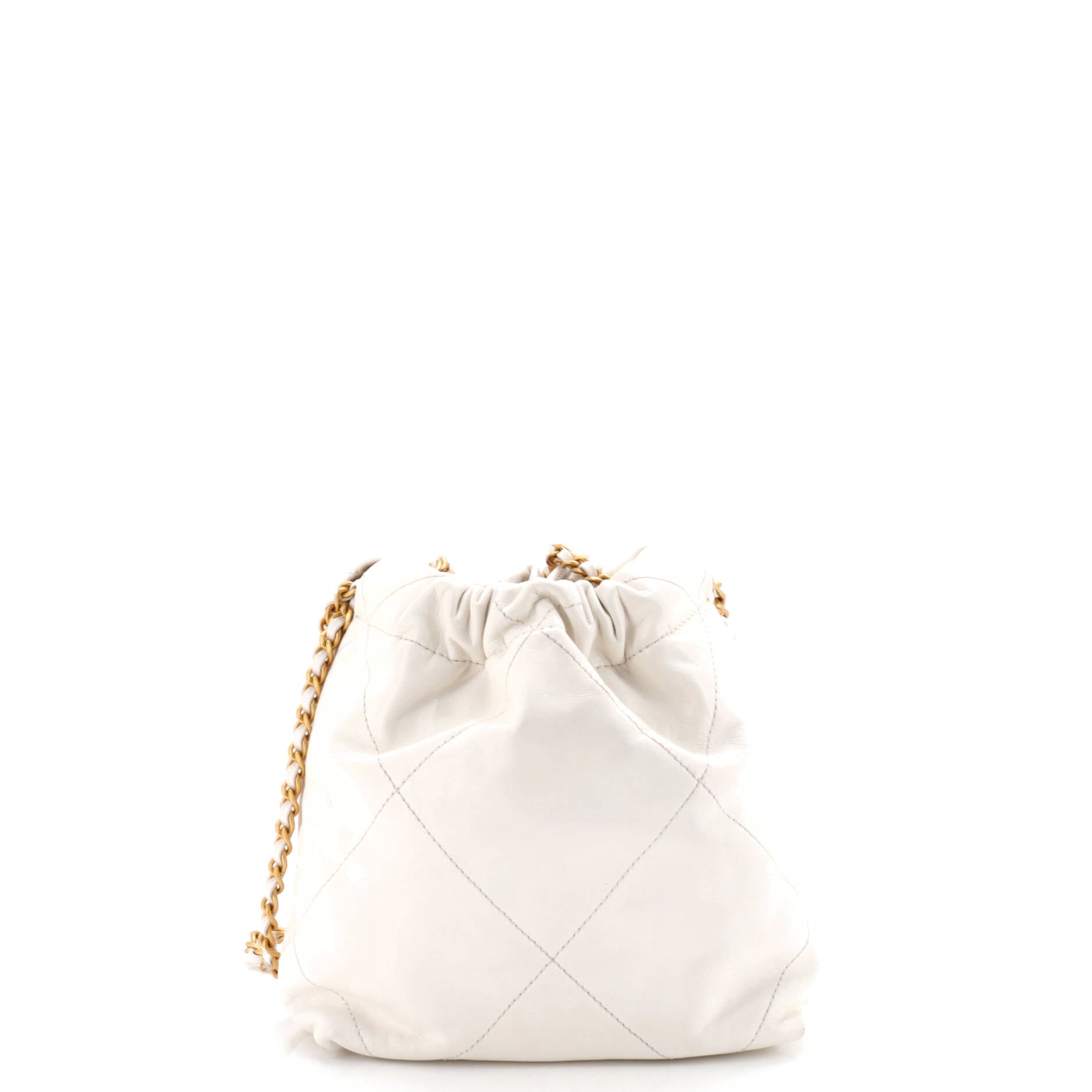22 Chain Hobo Quilted Calfskin Mini