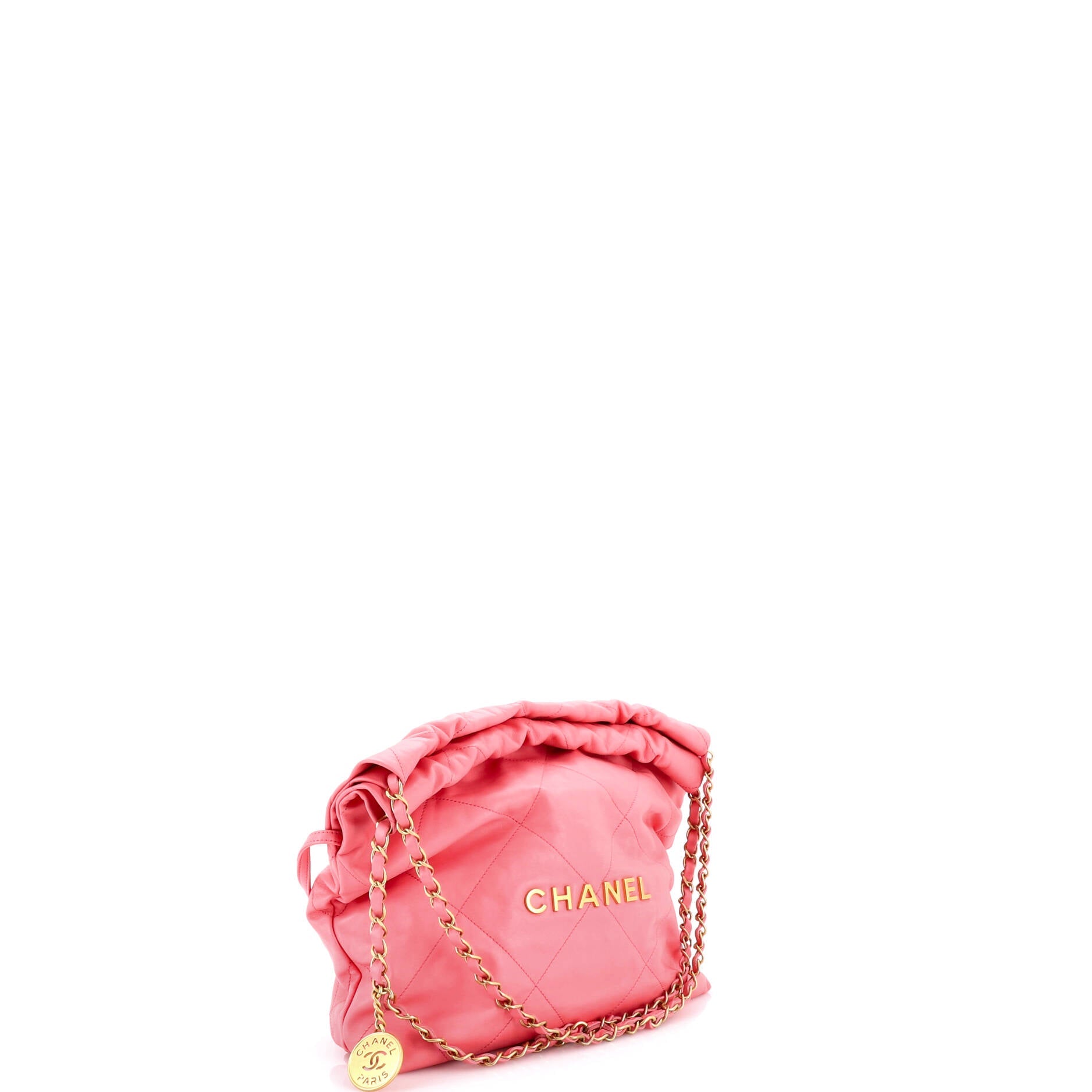 22 Chain Hobo Quilted Calfskin Small