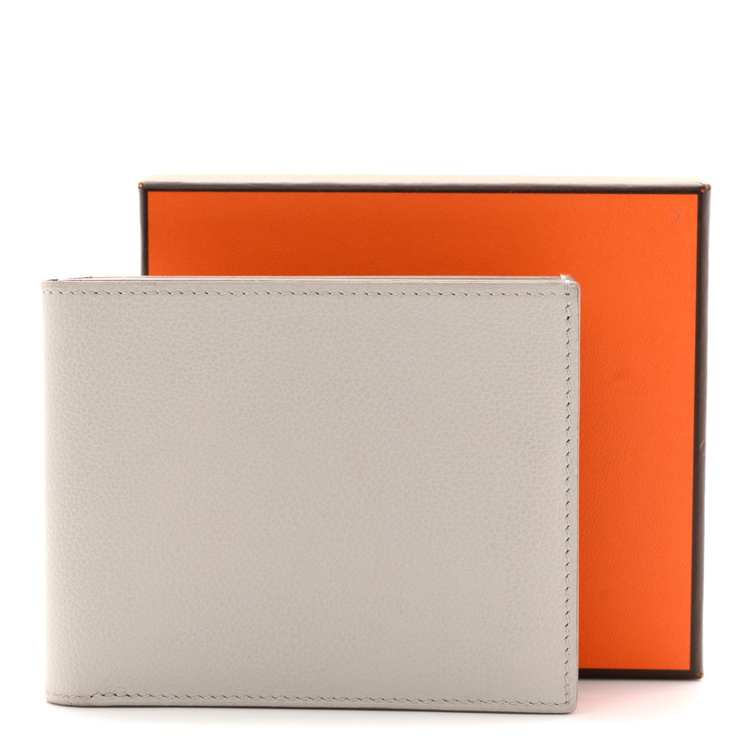 Evercolor Citizen Twill Compact Wallet Gris Perle
