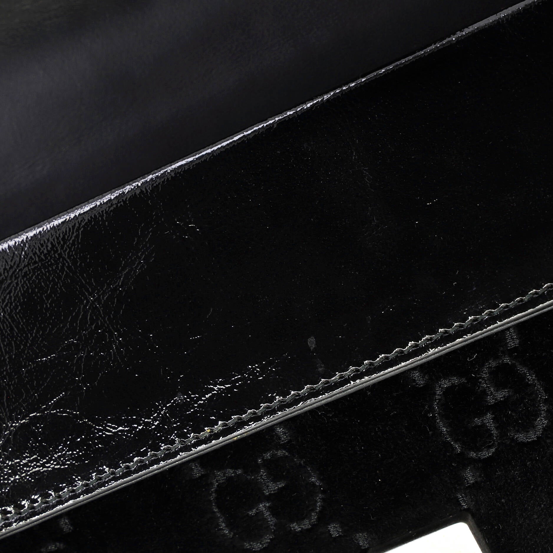 Dionysus Bag GG Velvet with Crystal Embellished Metal Small