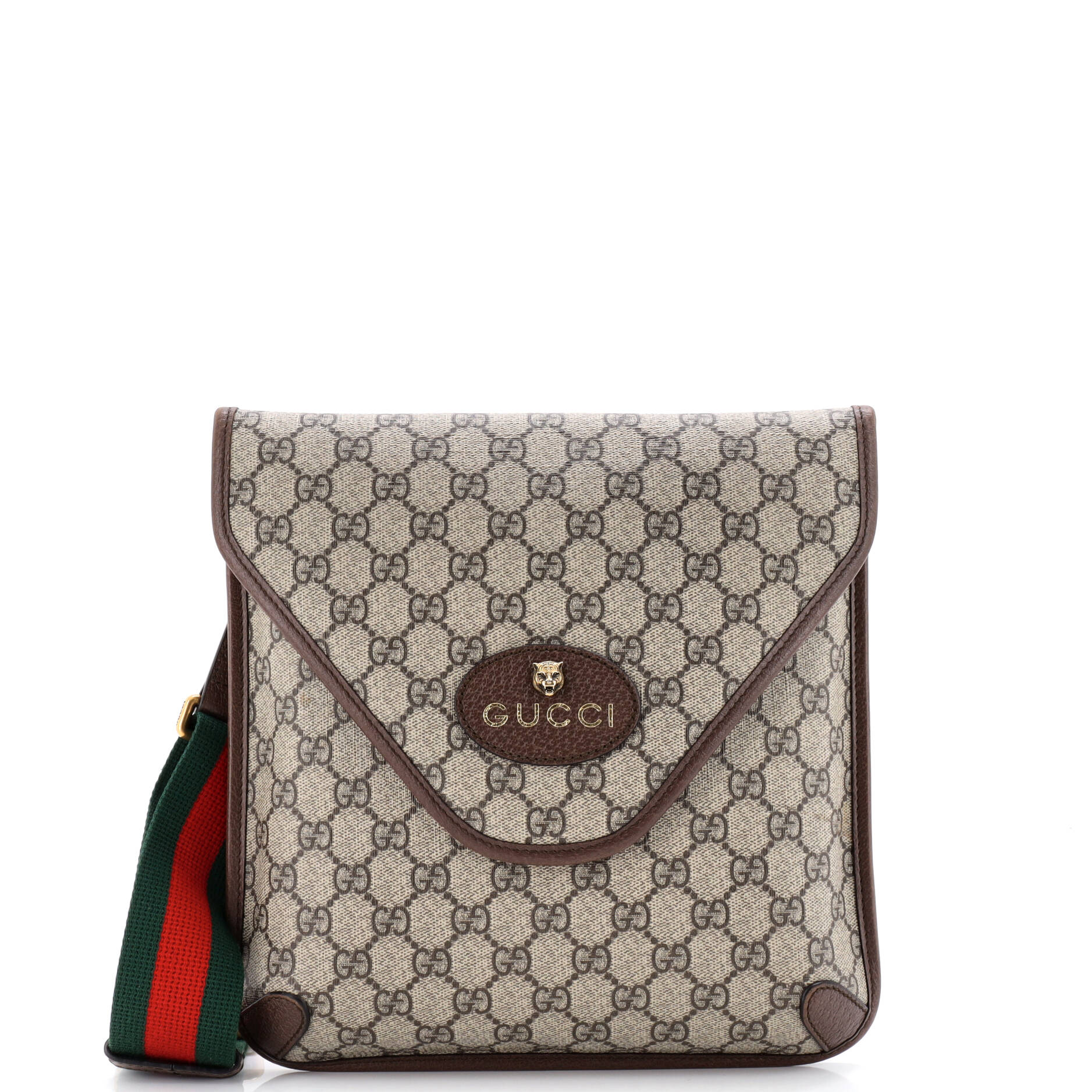 Neo Vintage Envelope Messenger GG Coated Canvas Medium