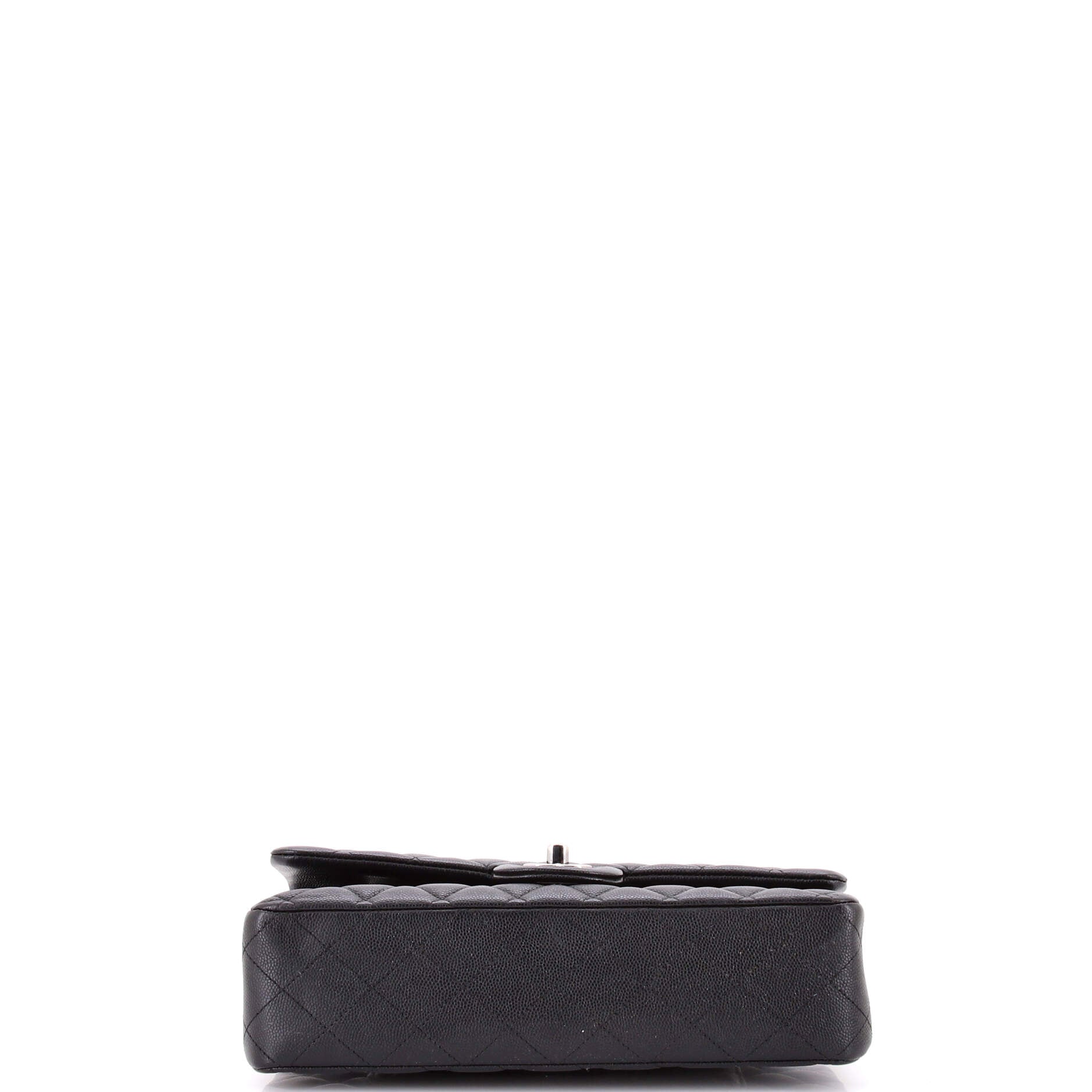 Classic Double Flap Bag Quilted Iridescent Caviar Medium