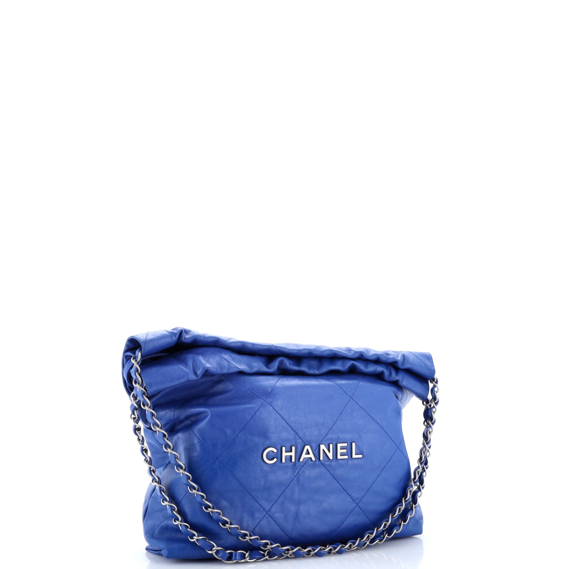 22 Chain Hobo Quilted Calfskin Small