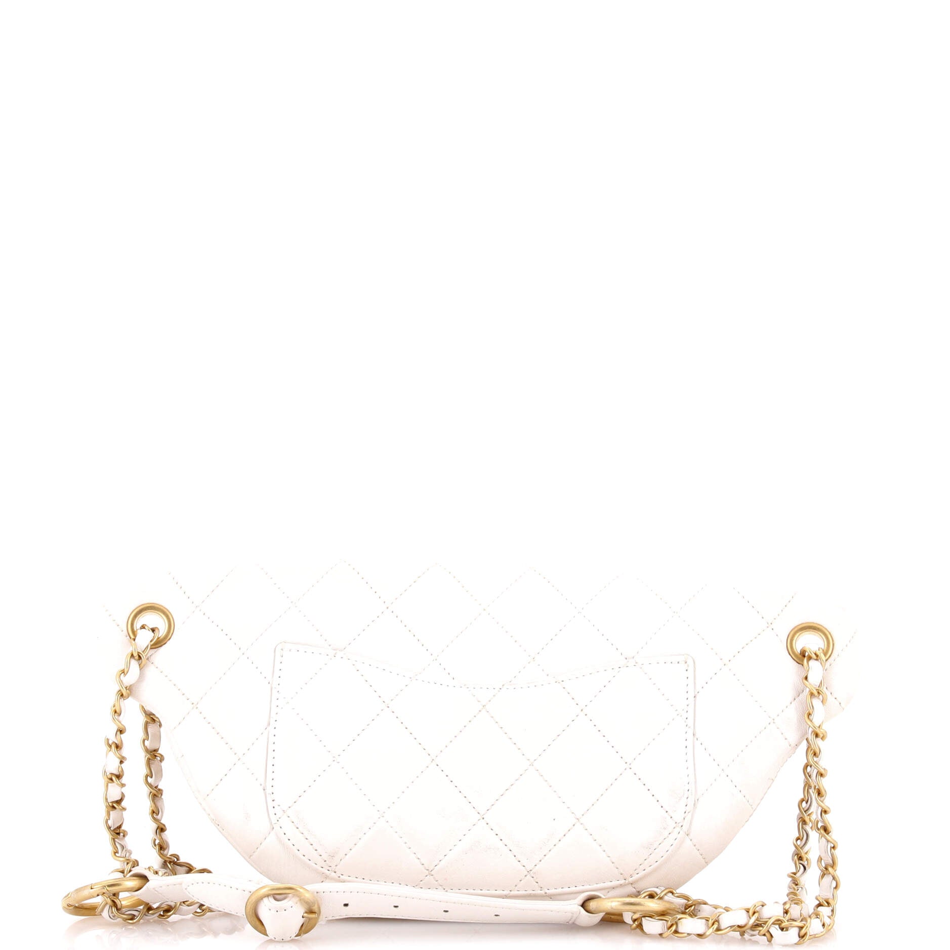 All About Chains Waist Bag Quilted Lambskin