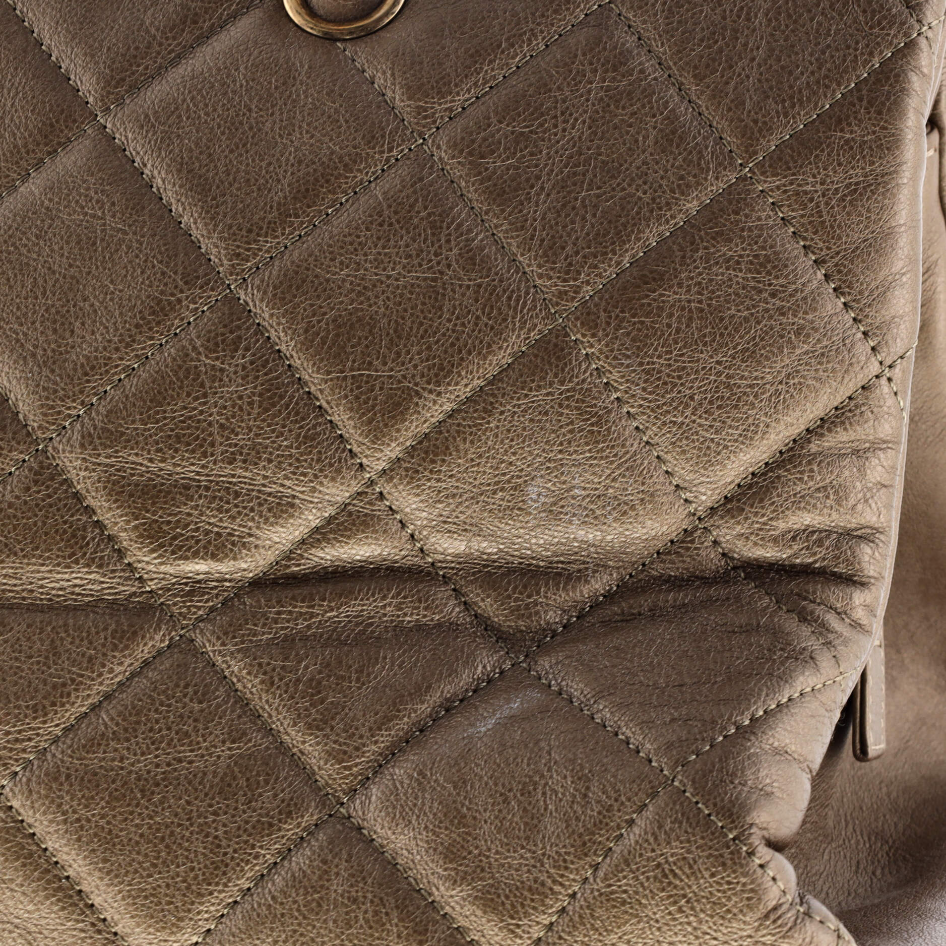 CC Crown Tote Quilted Leather Medium