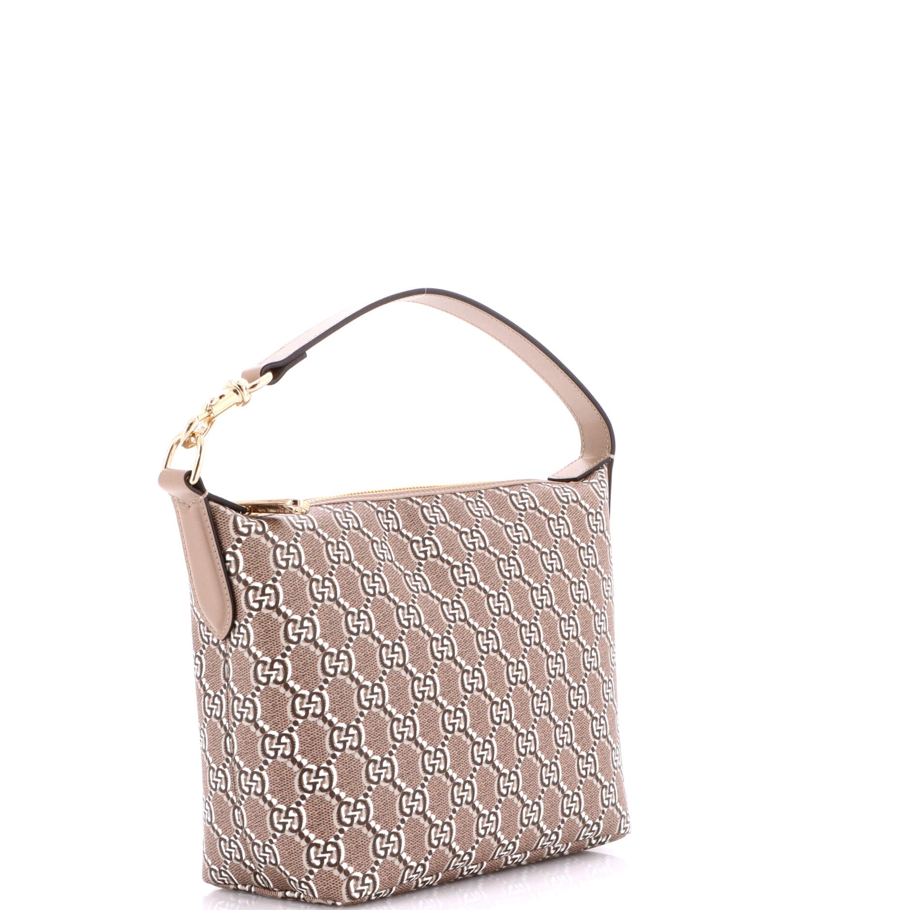 Ophidia Zip Shoulder Bag GG Shadow Coated Canvas Super Mini
