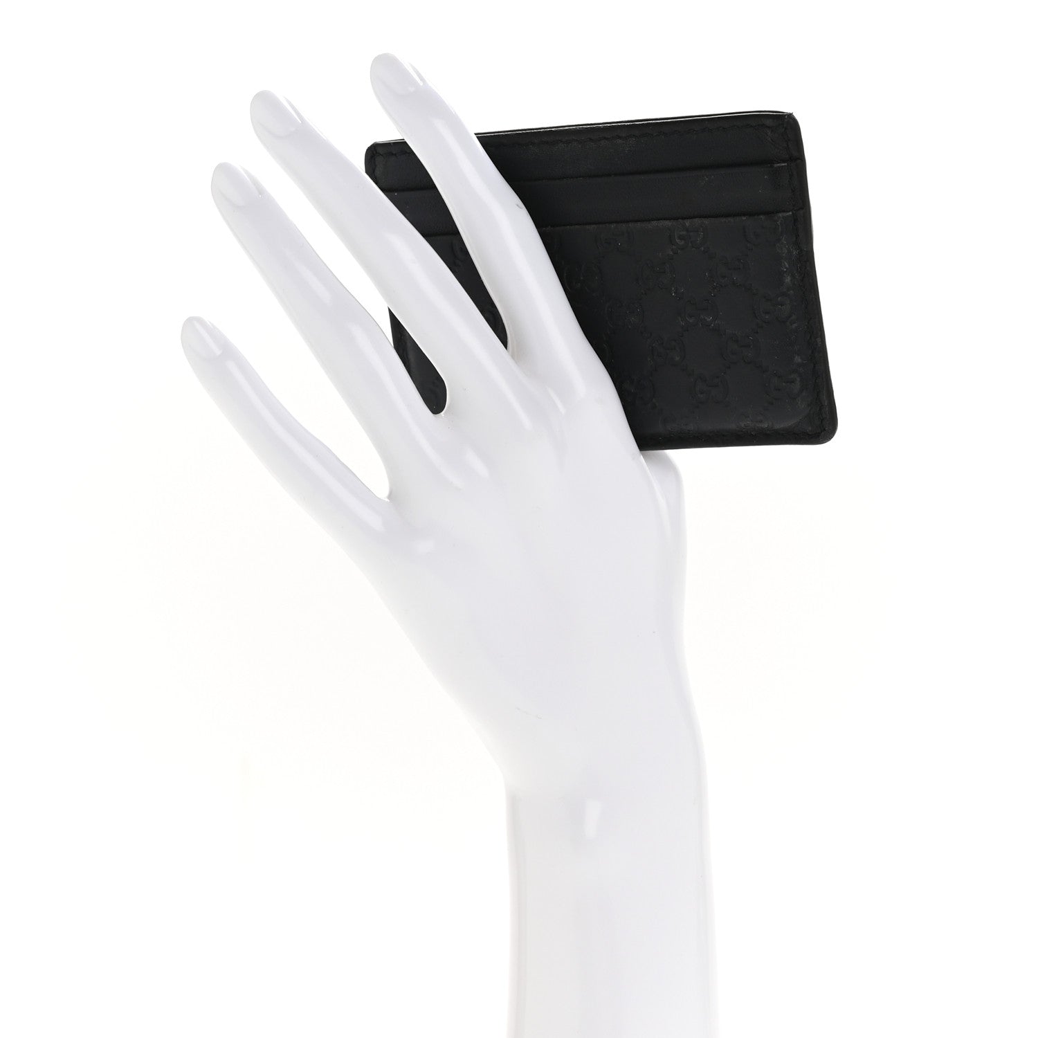 Microguccissima Card Holder Black