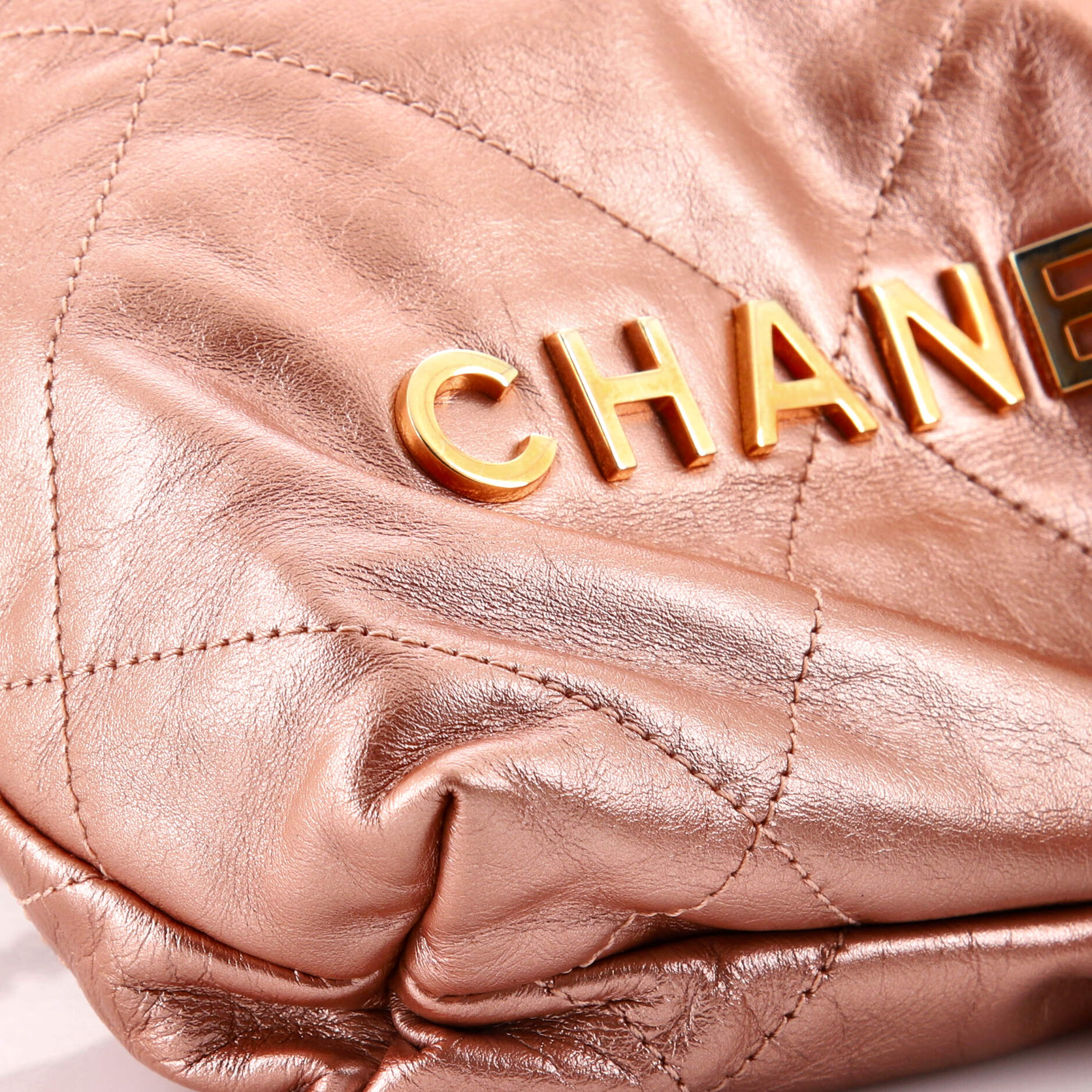 22 Chain Hobo Quilted Calfskin Mini