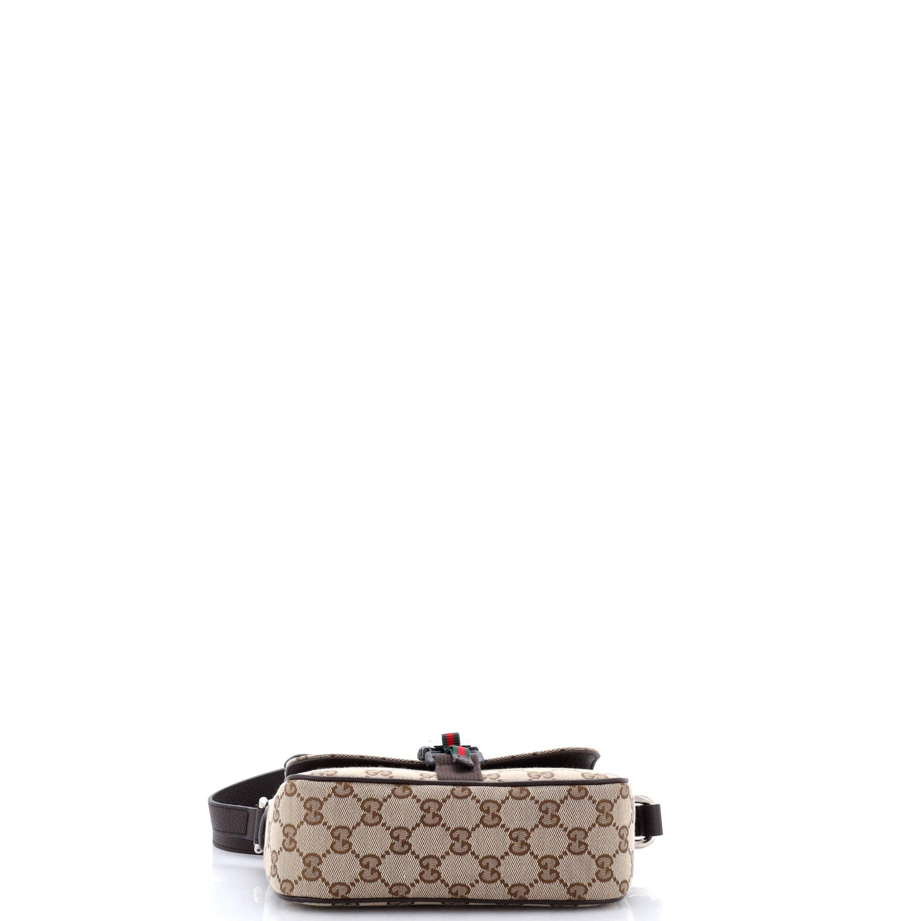Buckle Flap Crossbody Bag GG Canvas Mini