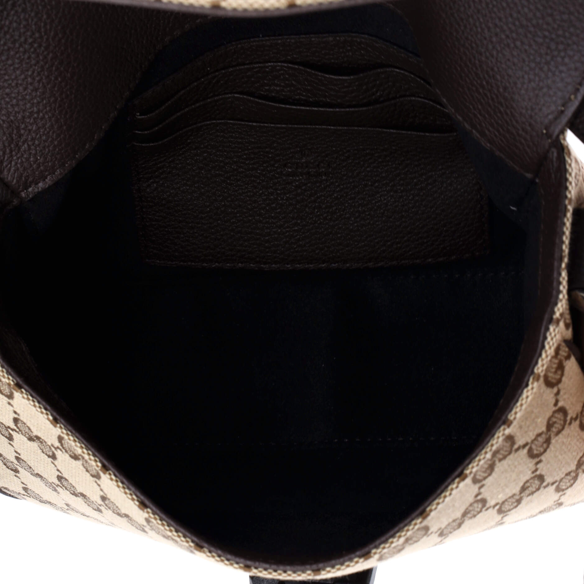 Buckle Flap Crossbody Bag GG Canvas Mini