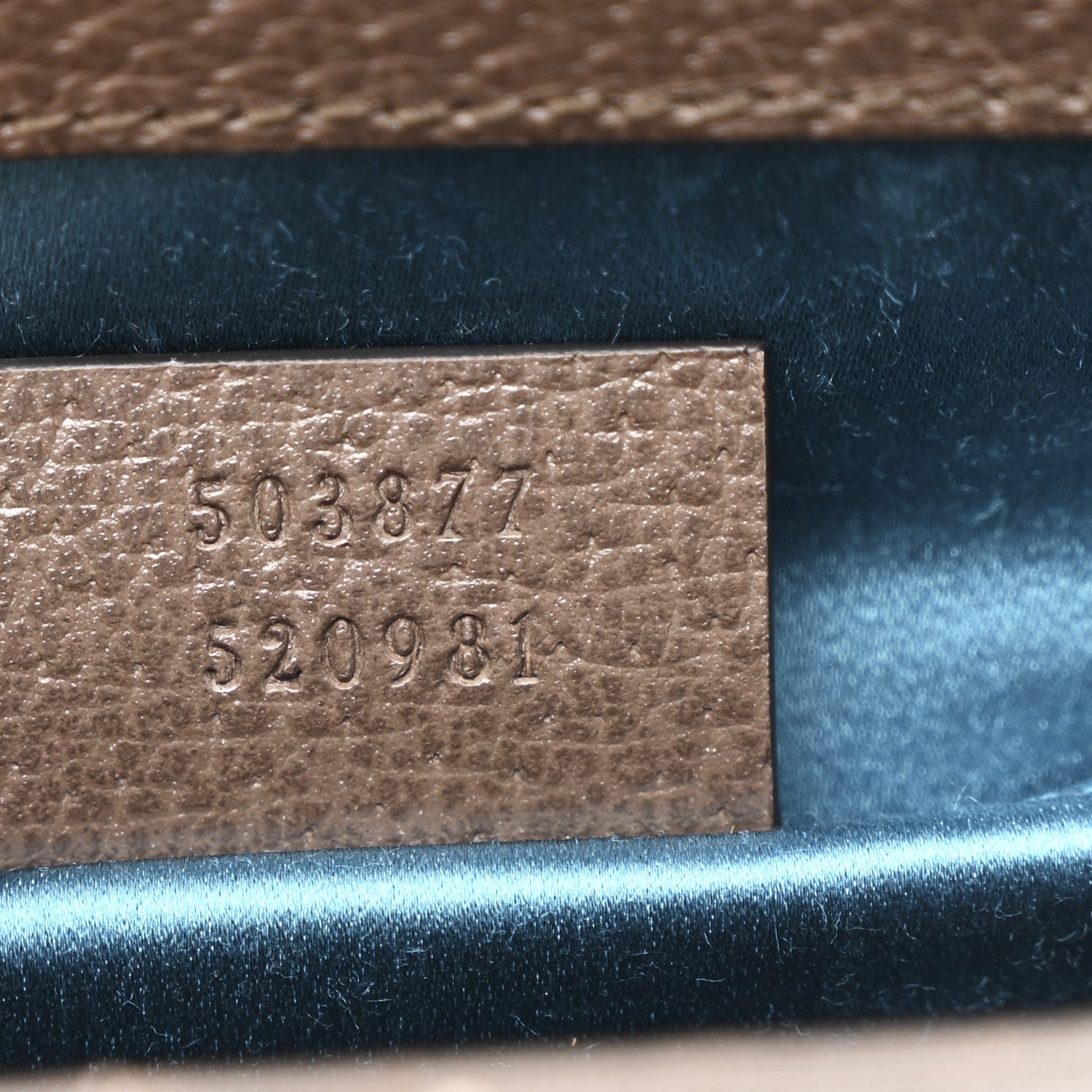 GG Supreme Monogram Web Small Ophidia Chain Shoulder Bag Brown