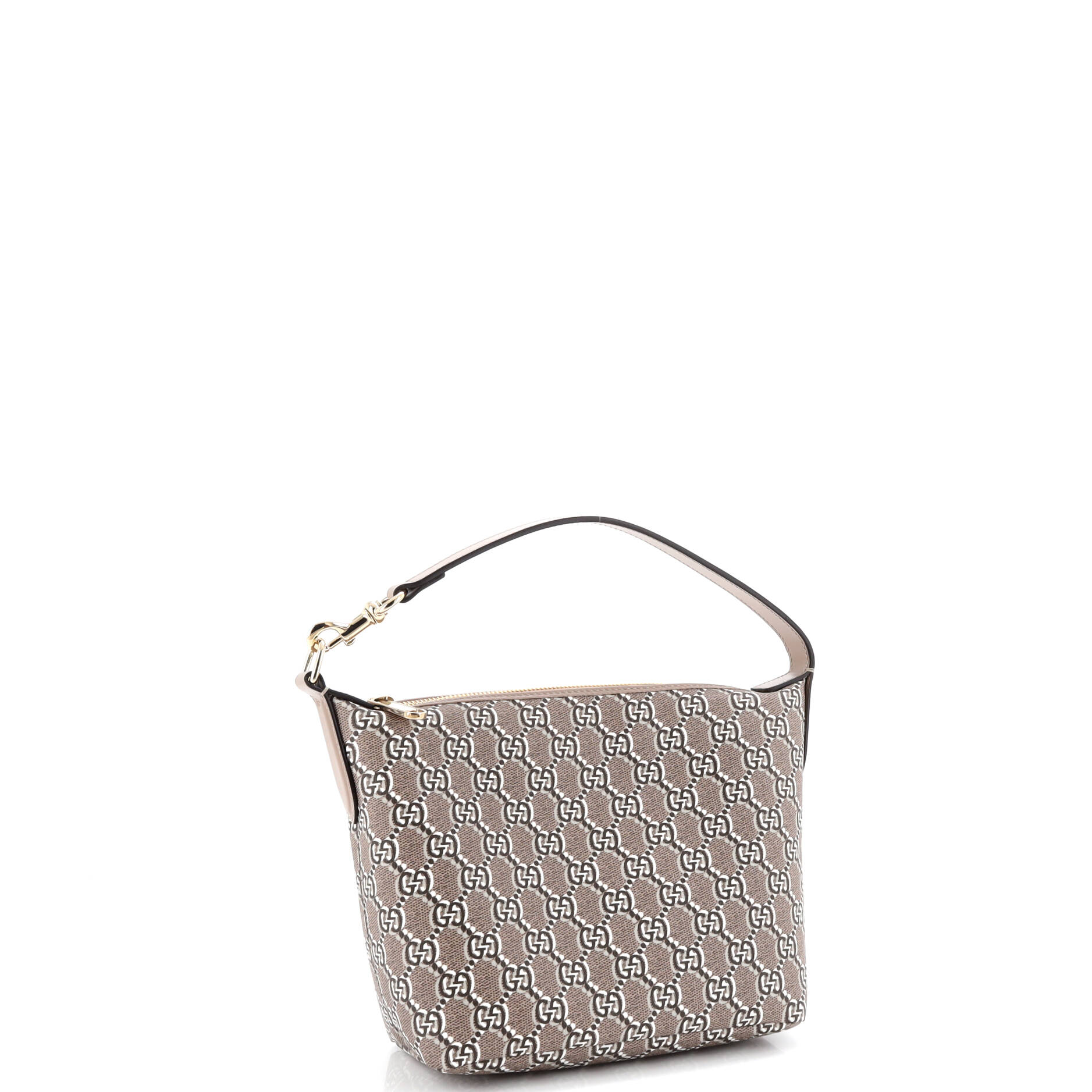 Ophidia Zip Shoulder Bag GG Shadow Coated Canvas Super Mini