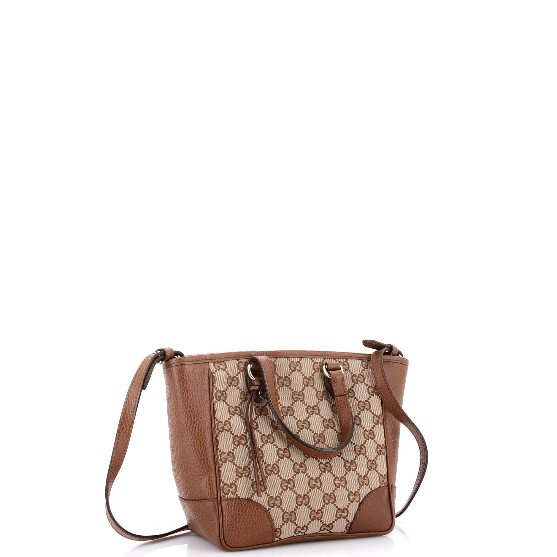 Bree Convertible Tote GG Canvas with Leather Small
