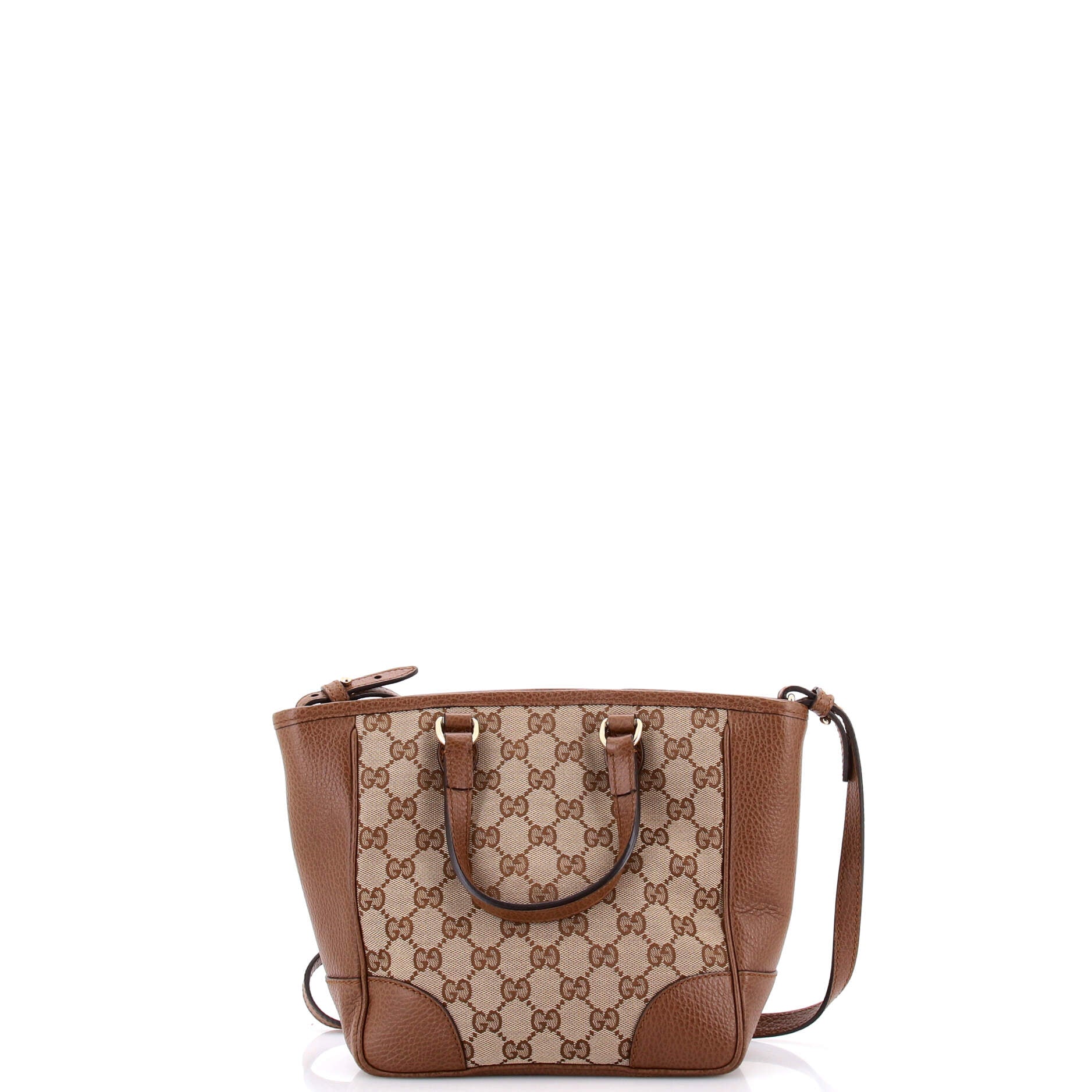 Bree Convertible Tote GG Canvas with Leather Small