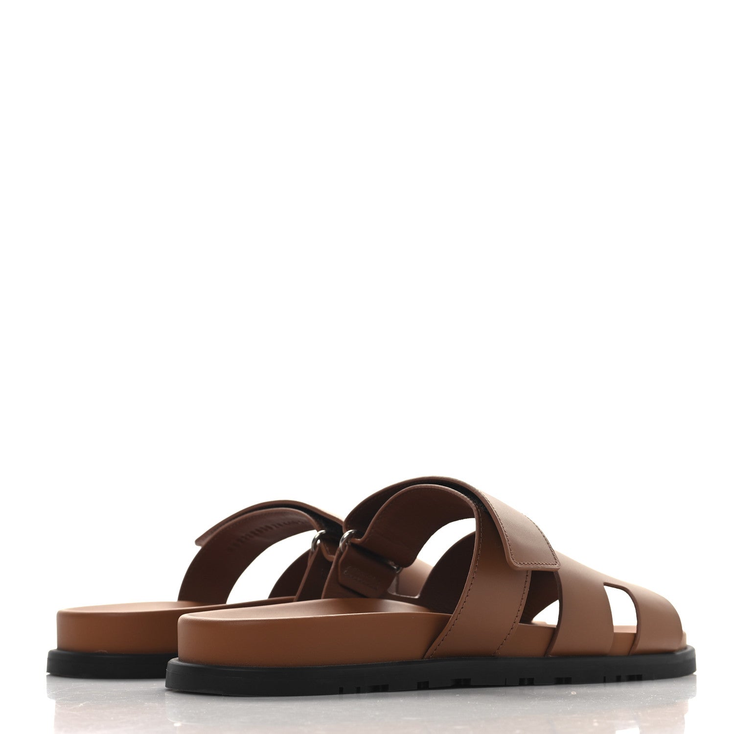 Calfskin Mens Chypre Sandals 44 Beige Dore
