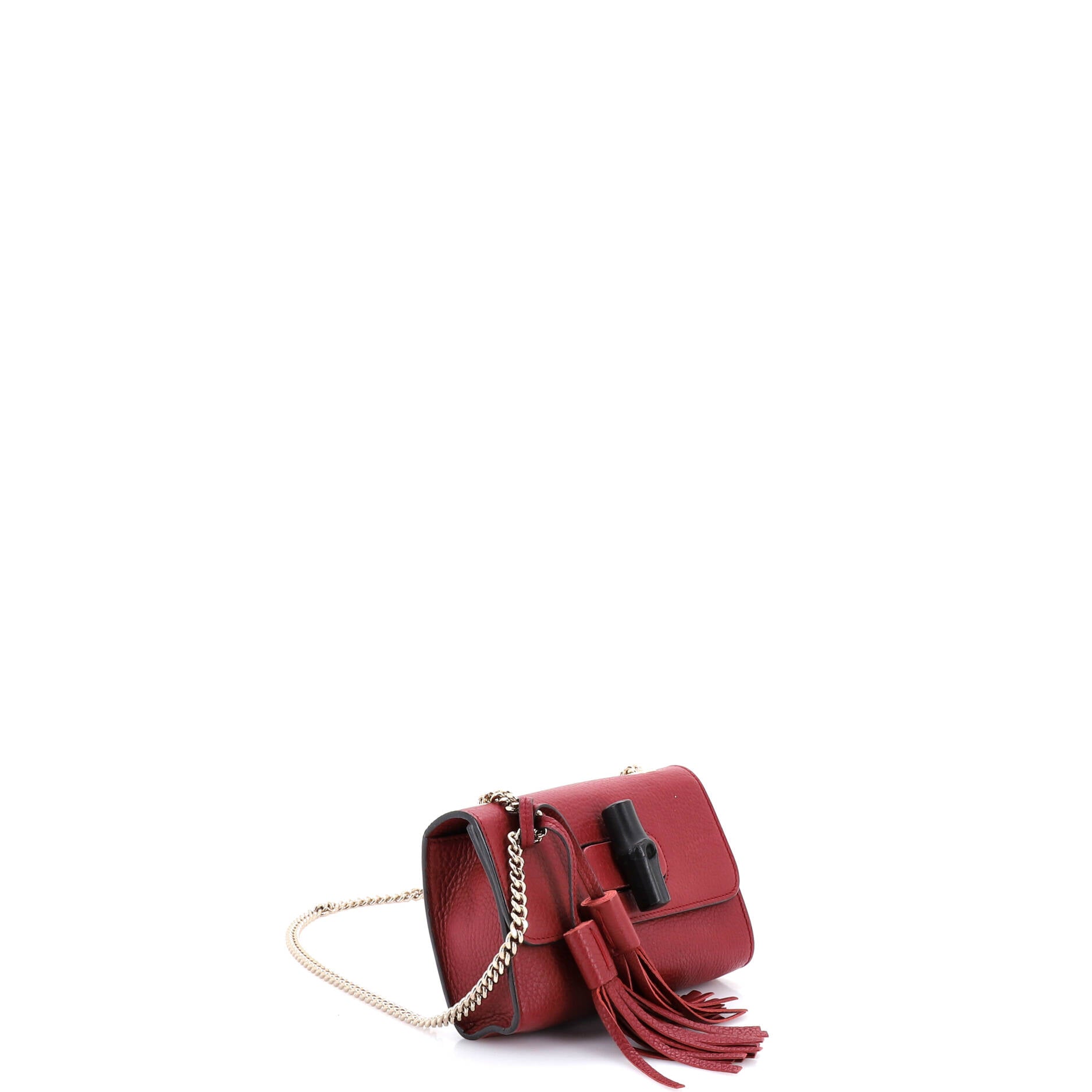 Miss Bamboo Shoulder Bag Leather Small