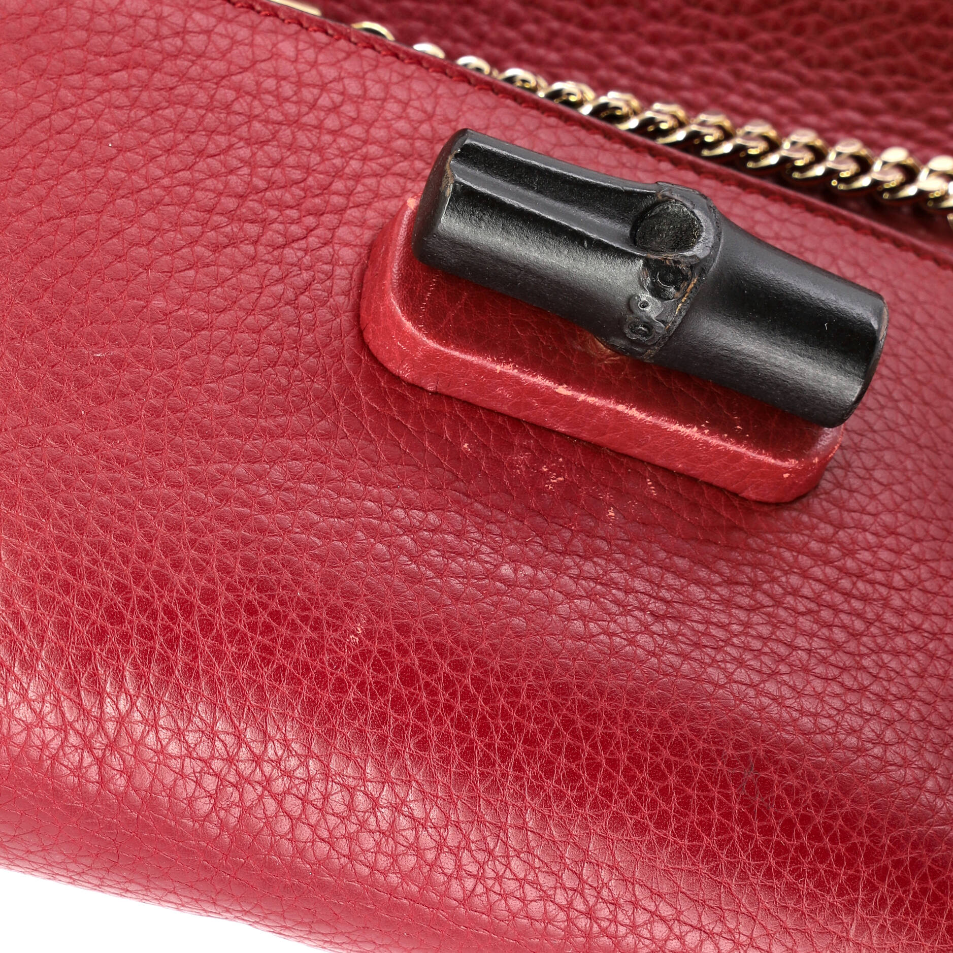 Miss Bamboo Shoulder Bag Leather Small