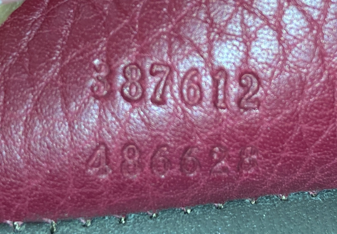 Miss Bamboo Shoulder Bag Leather Small