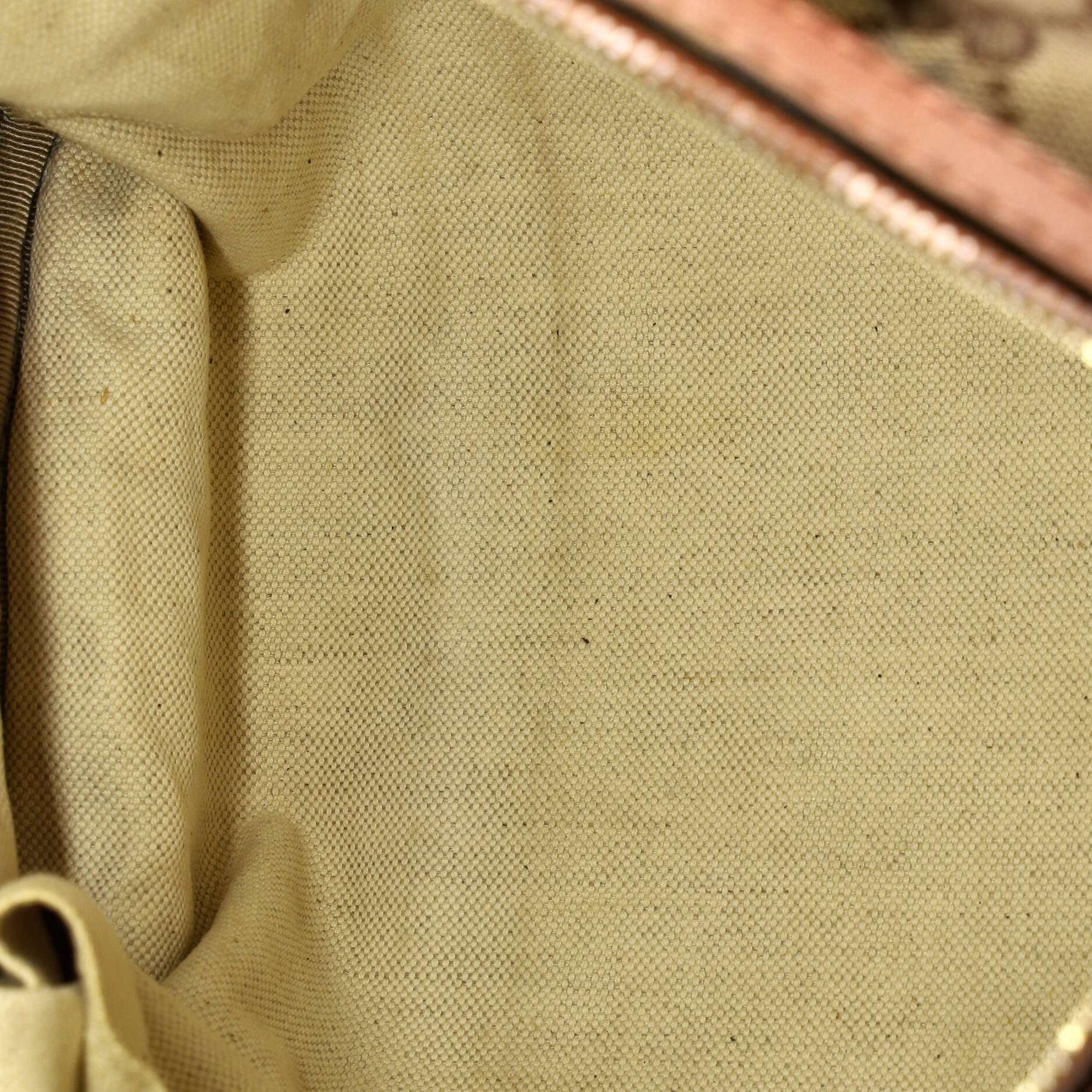 Vintage Web Boston Bag GG Canvas Medium