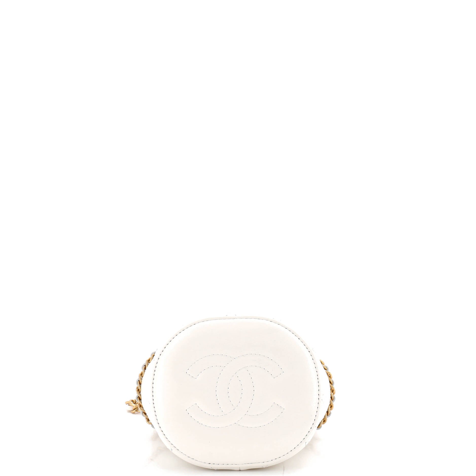Nauticoco Bucket Bag Quilted Shiny Lambskin Mini